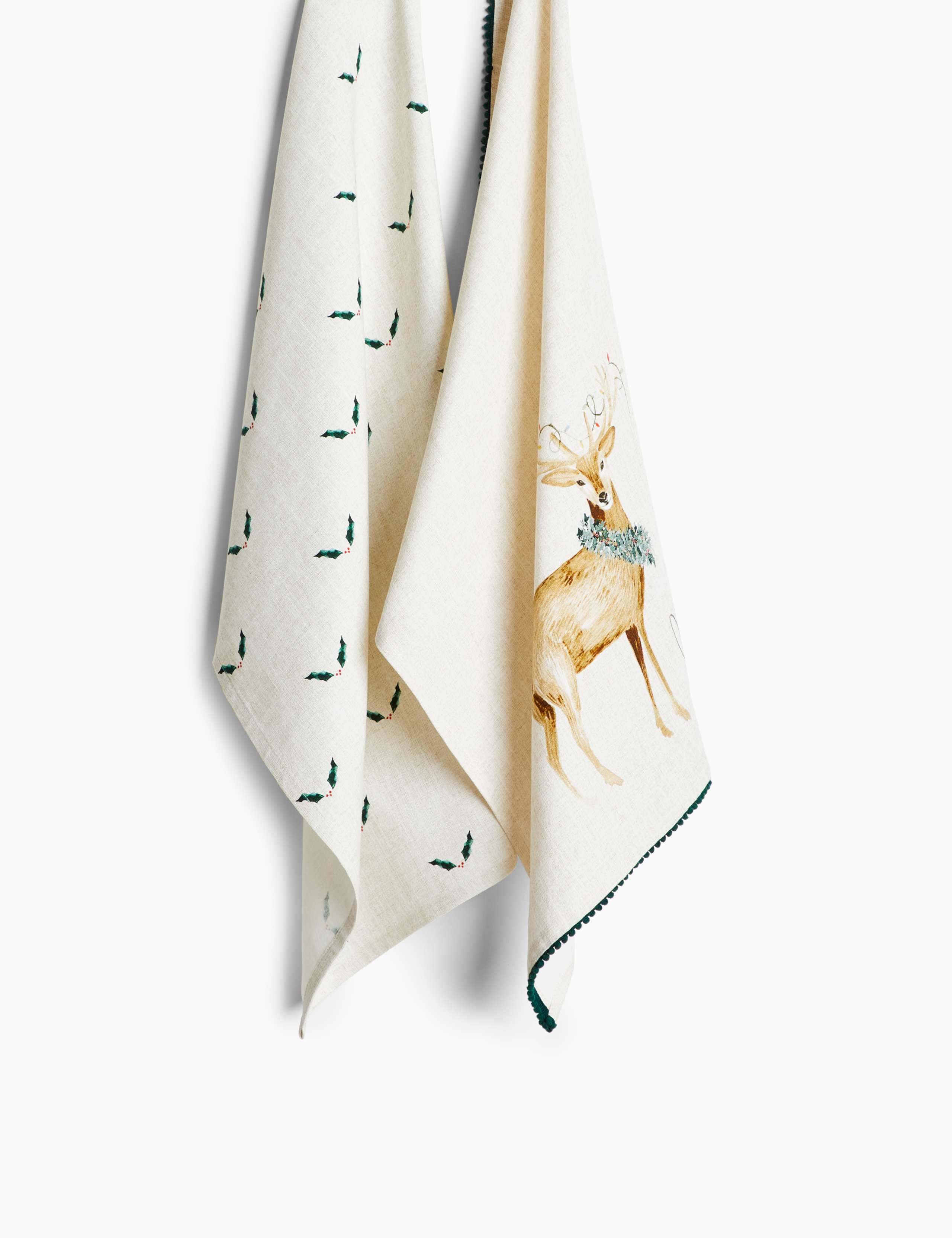 2 Pack Oh Deer Tea Towels 3 of 3
