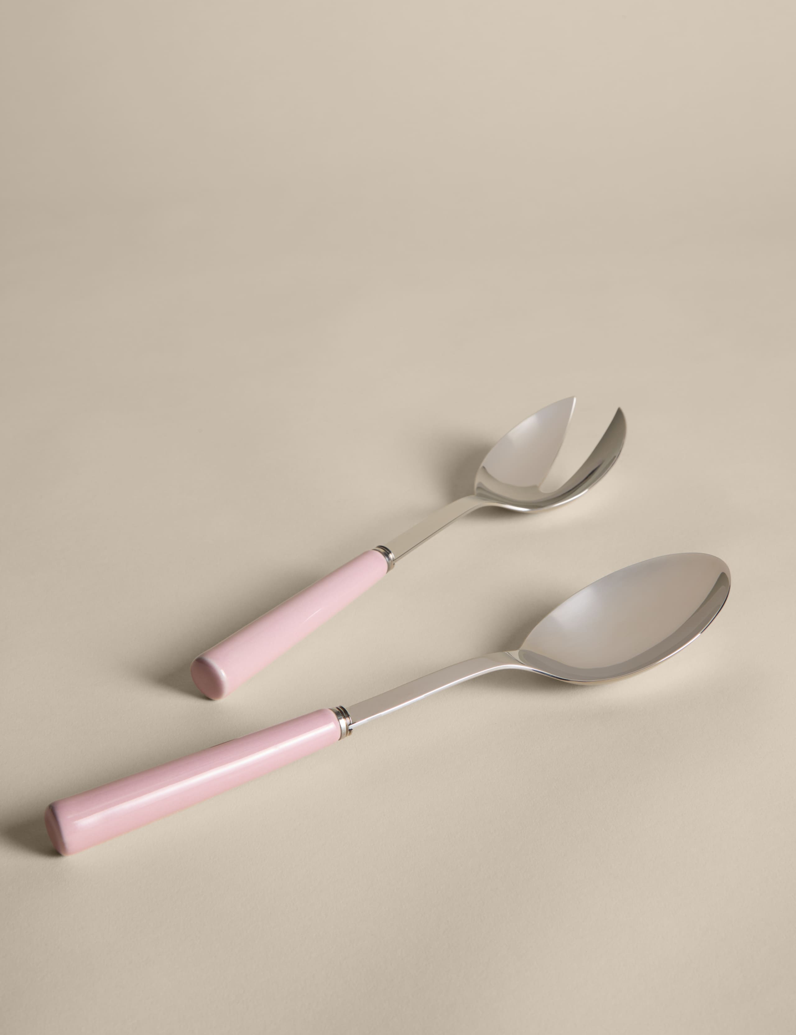 Ceramic Salad Servers 4 of 4