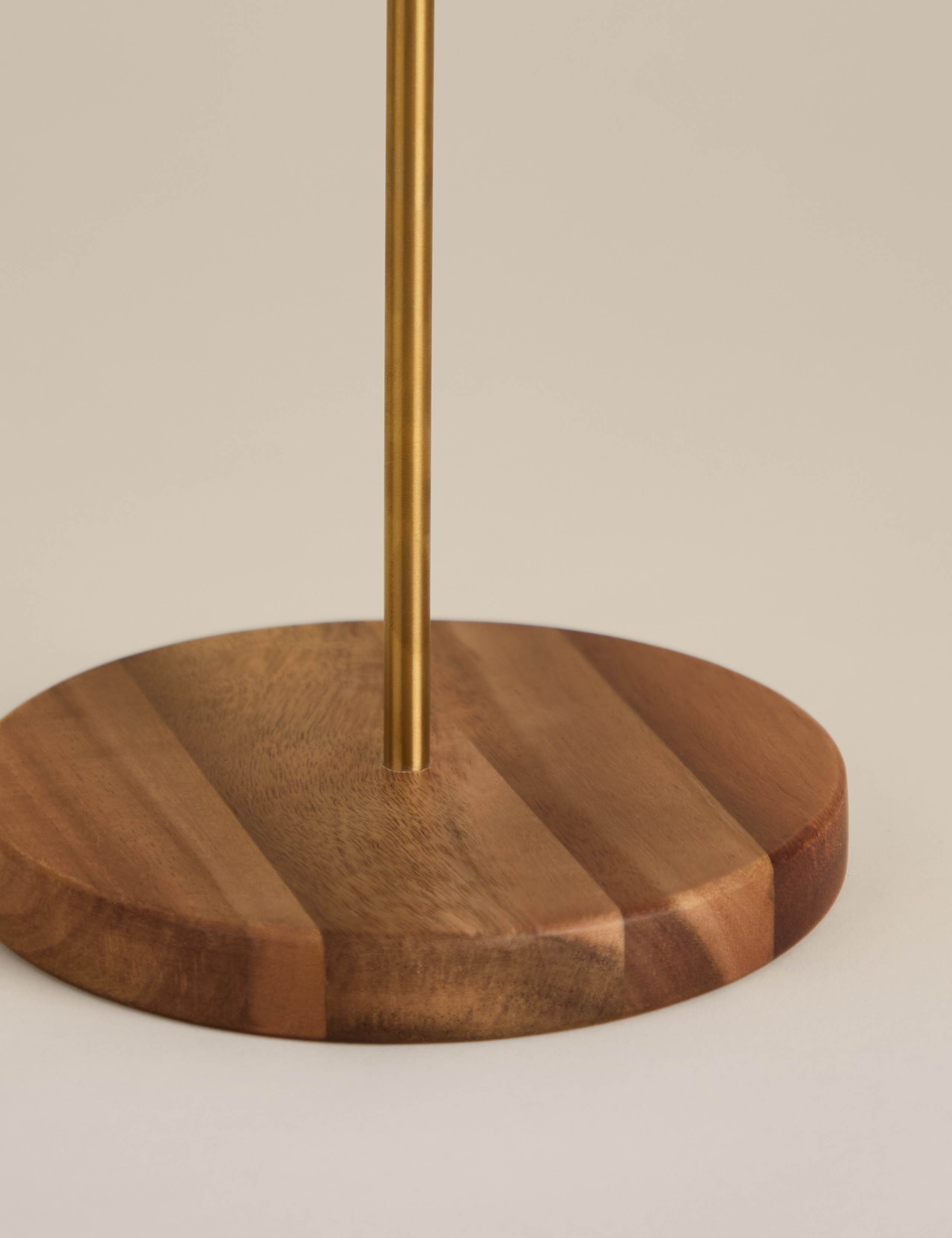 Wood Kitchen Roll Holder 2 of 3
