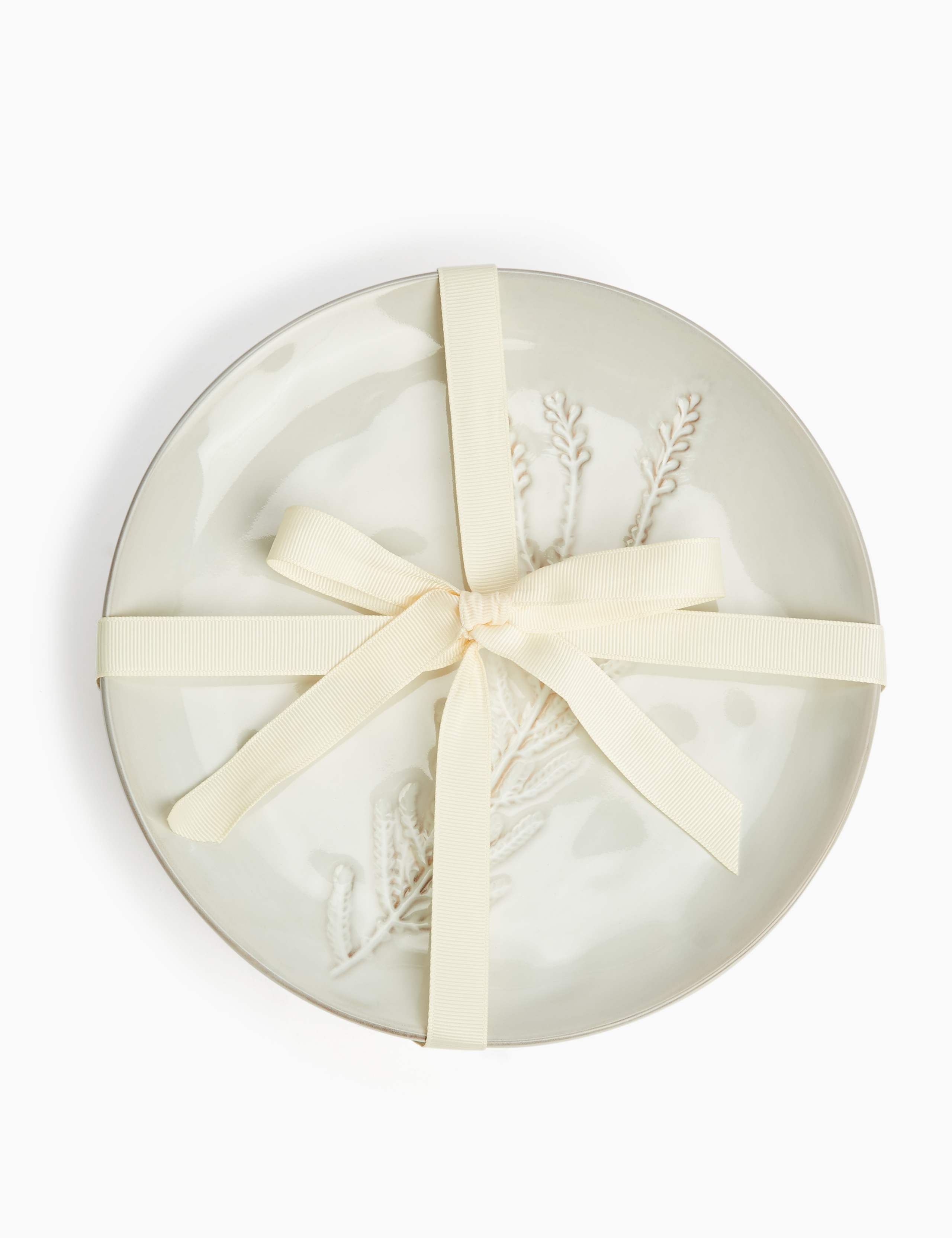 Set of 4 Pressed Flower Side Plates 3 of 3