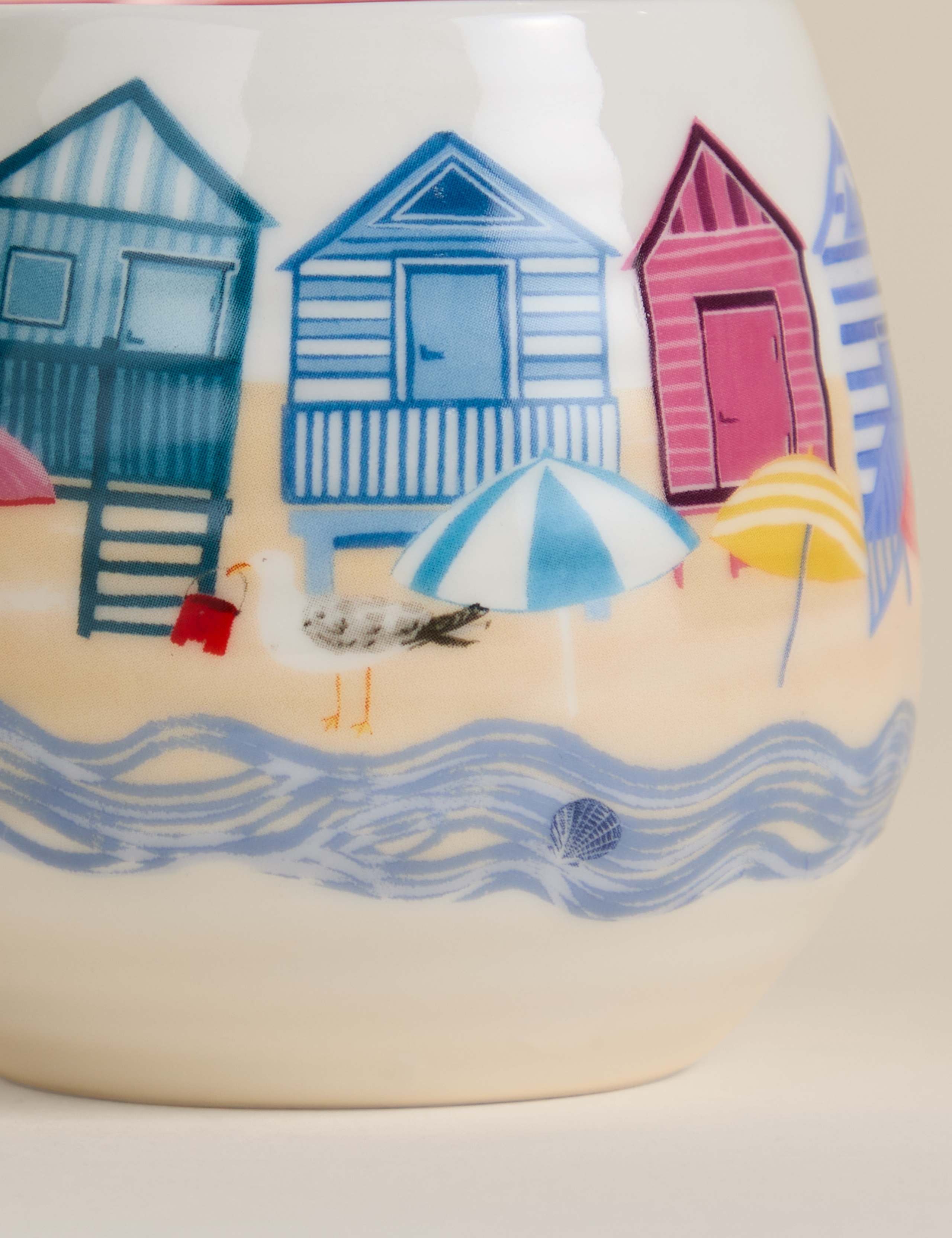 Nautical Beach Huts Mug 2 of 3