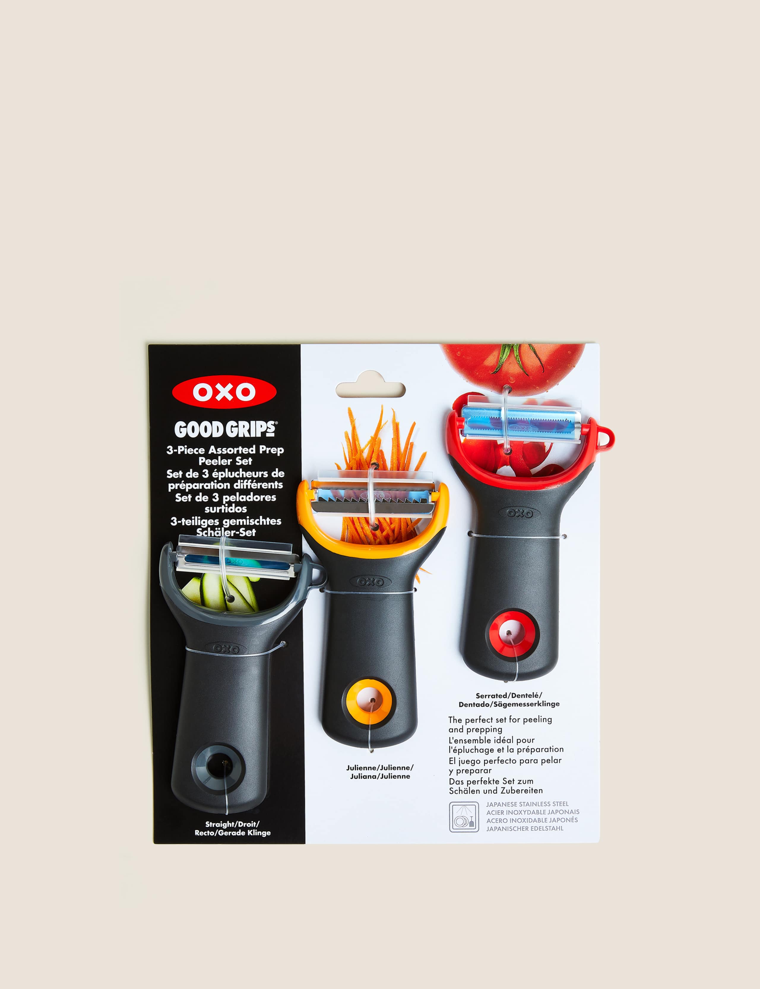 Good Grips 3 Piece Assorted Prep Peeler Set 3 of 3