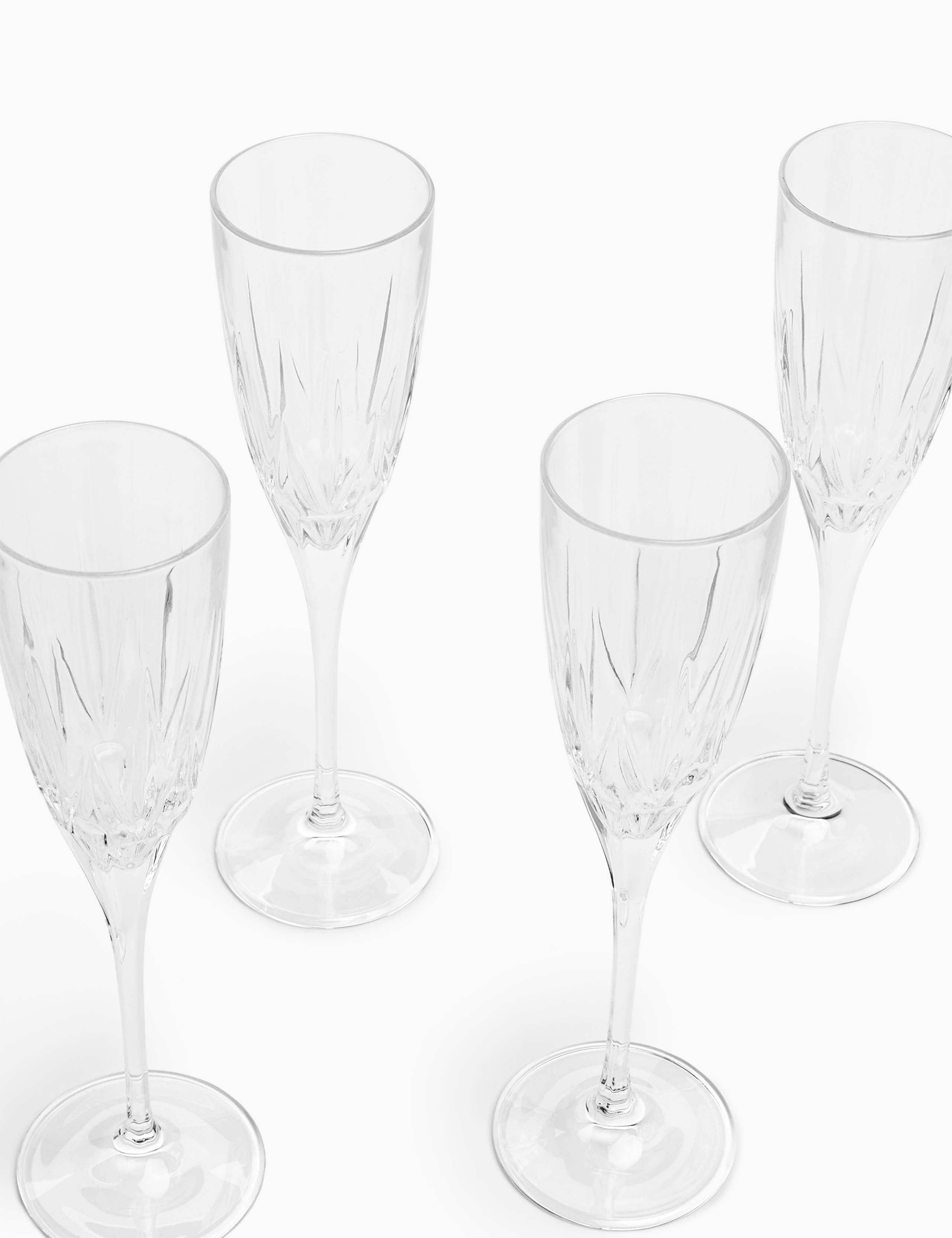Set of 4 Champagne Flutes 2 of 3