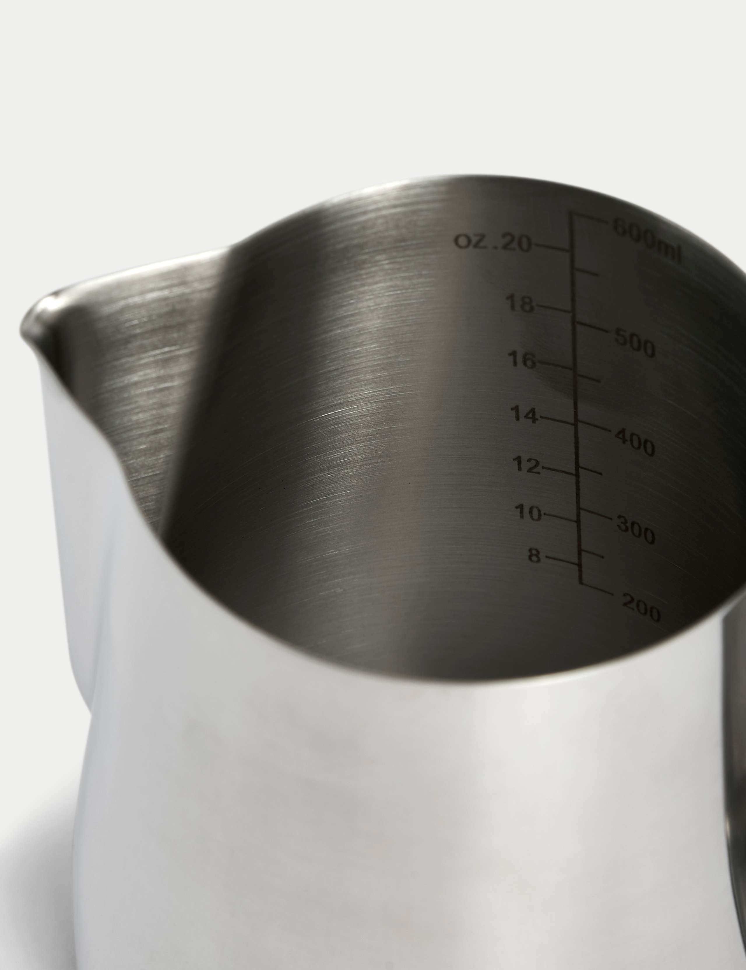 Stainless Steel Milk Pitcher 2 of 3