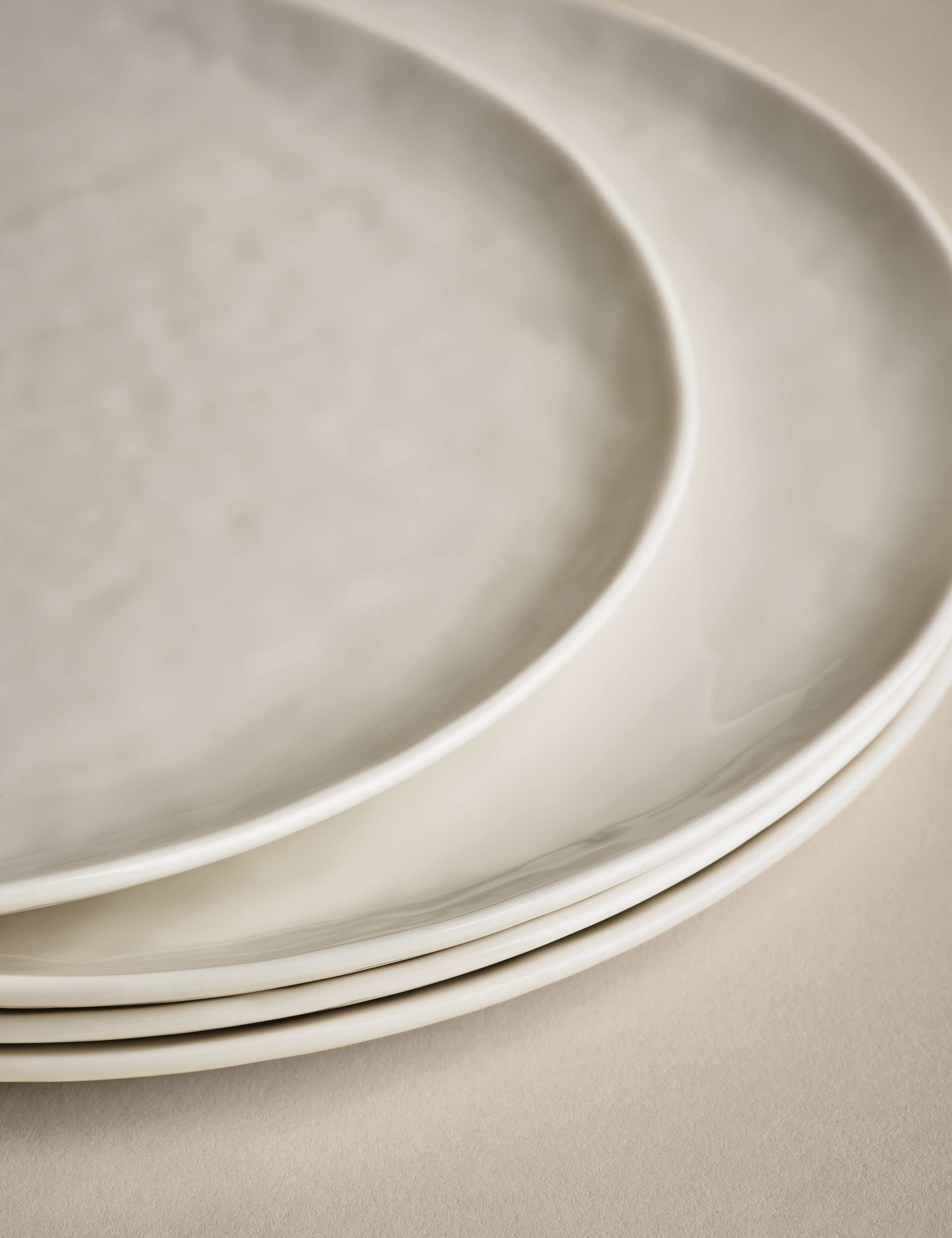 Set of 4 Artisan Dinner Plates 3 of 5