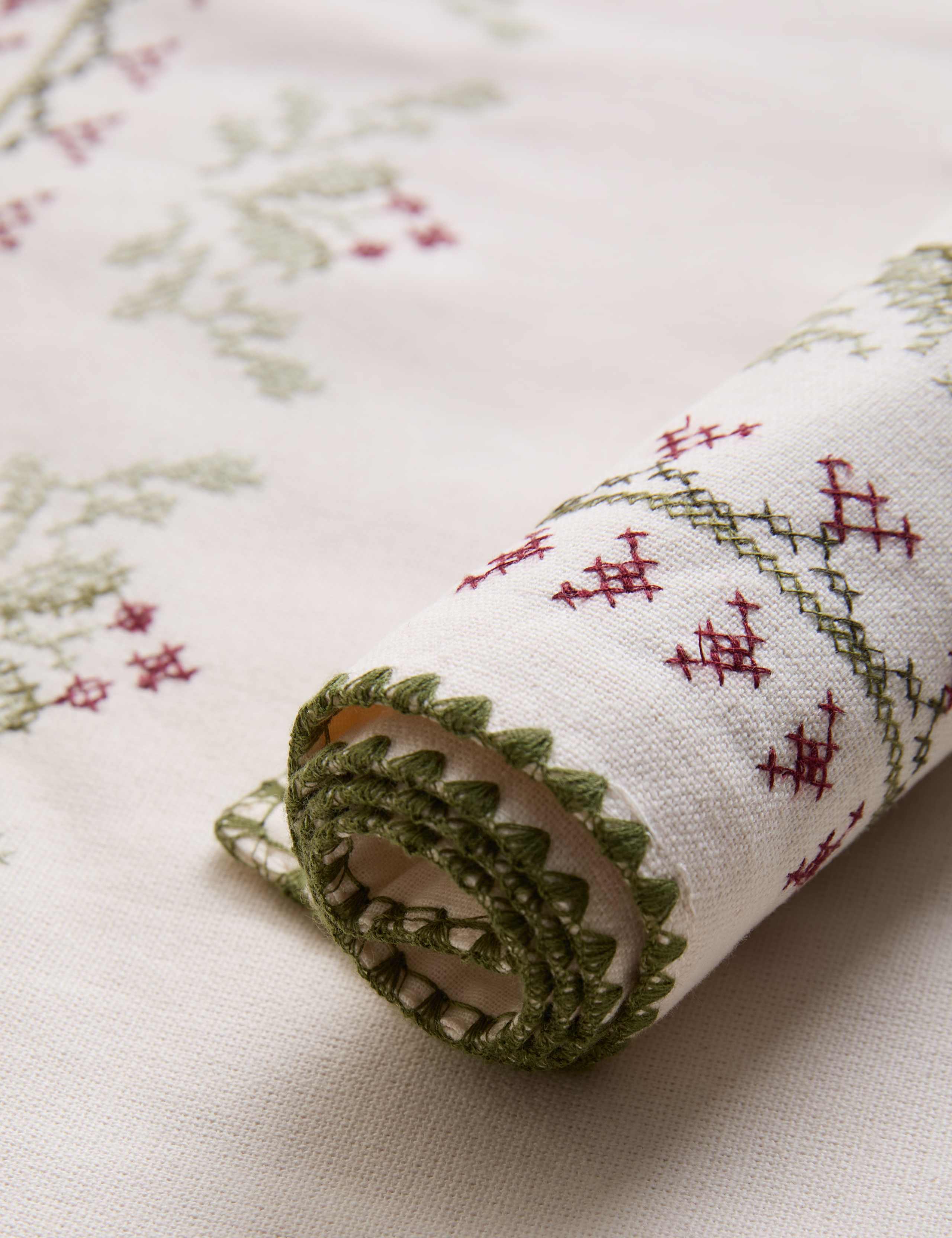 Set of 2 Pure Cotton Christmas Cosy Placemats 3 of 5