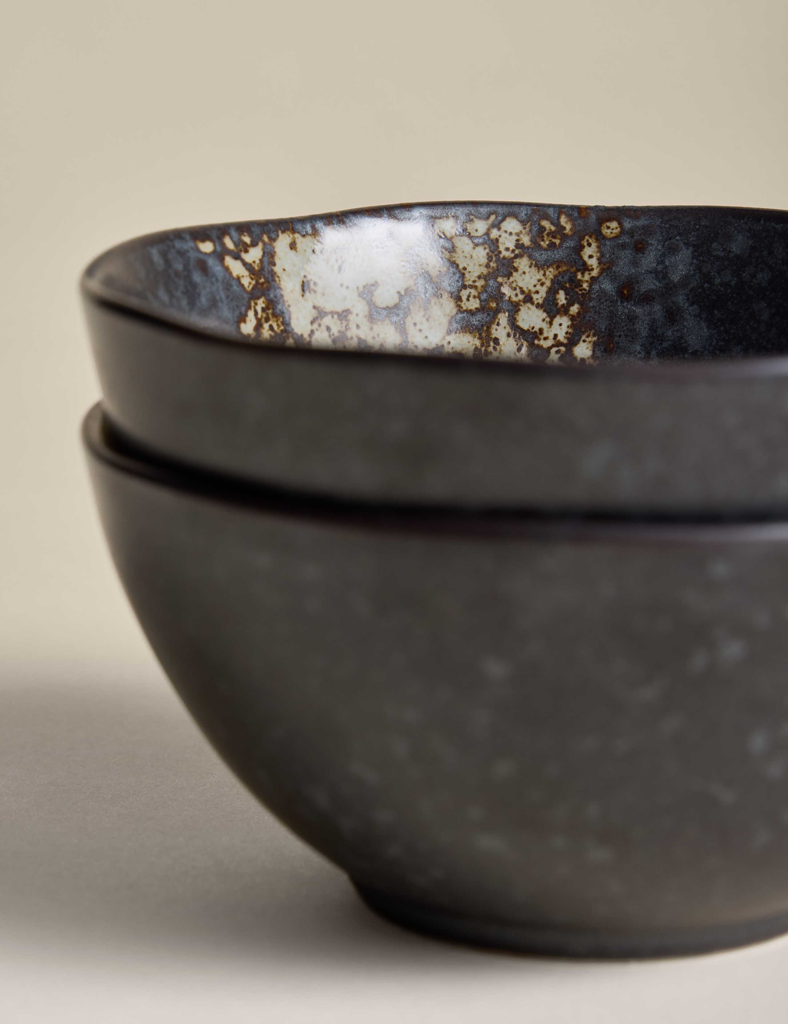 Set of 2 Oxidised Soy Nibble Bowls 1 of 5