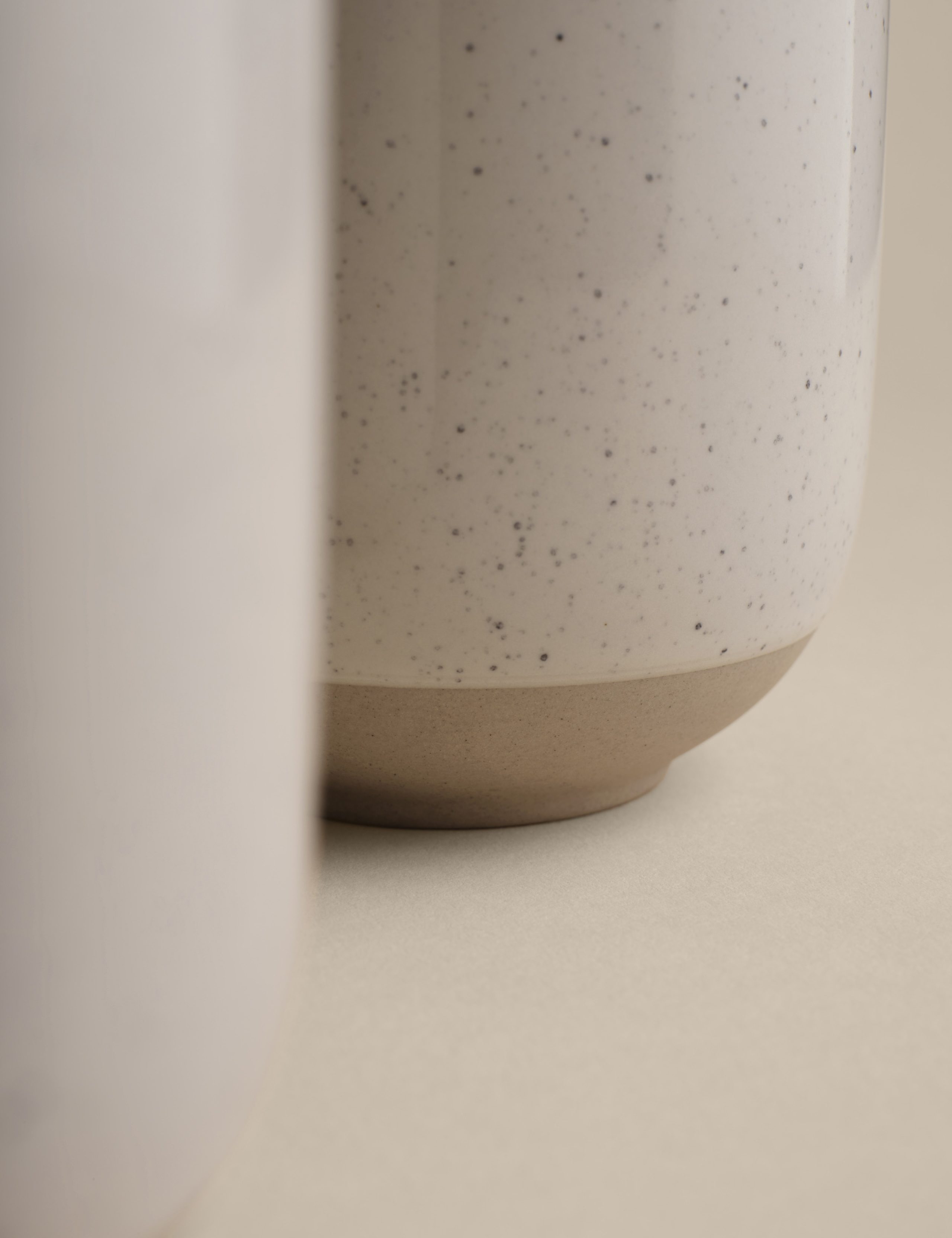 Set of 4 Speckle Ceramic Latte Mugs 3 of 4