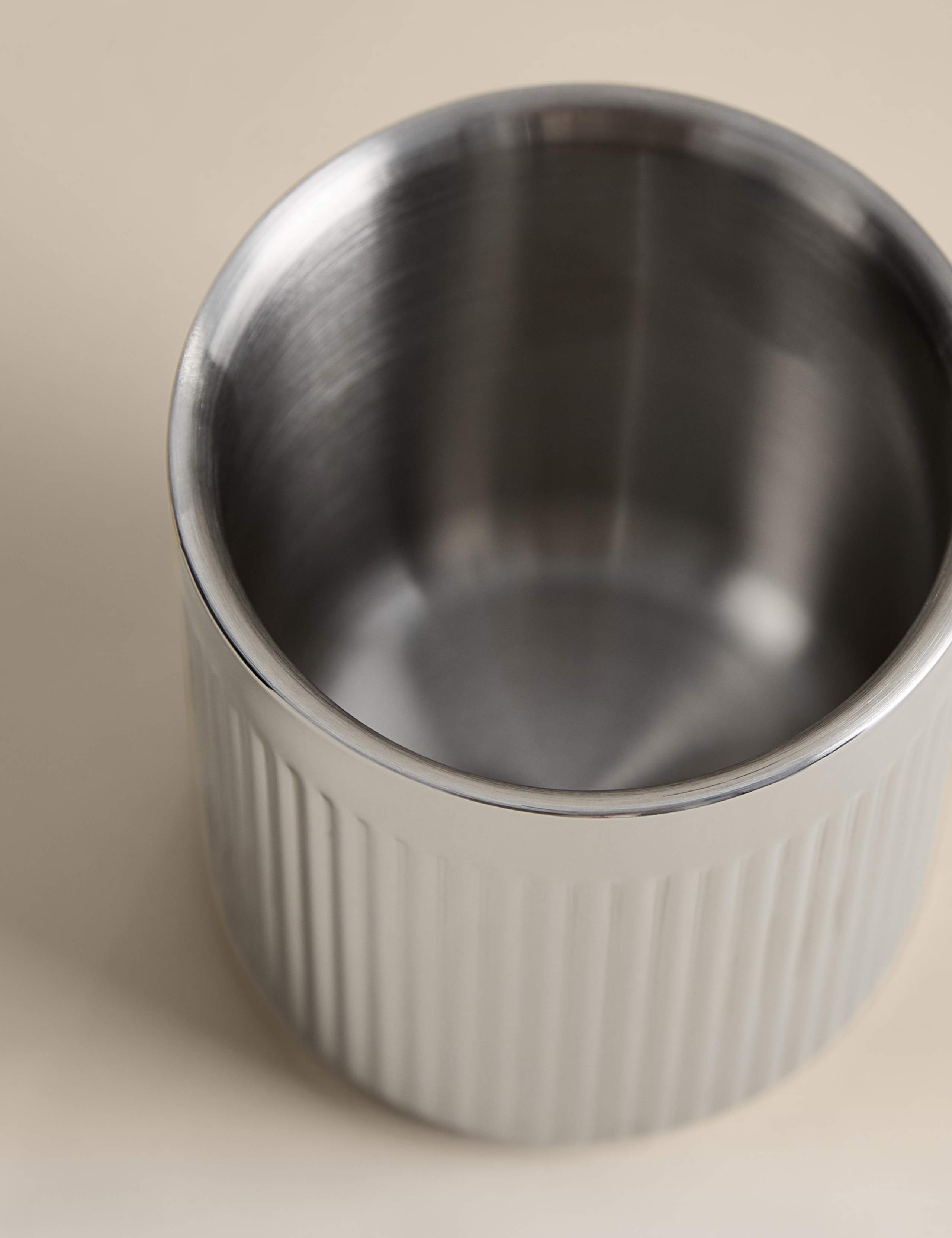 Stainless Steel Handleless Mug 2 of 3