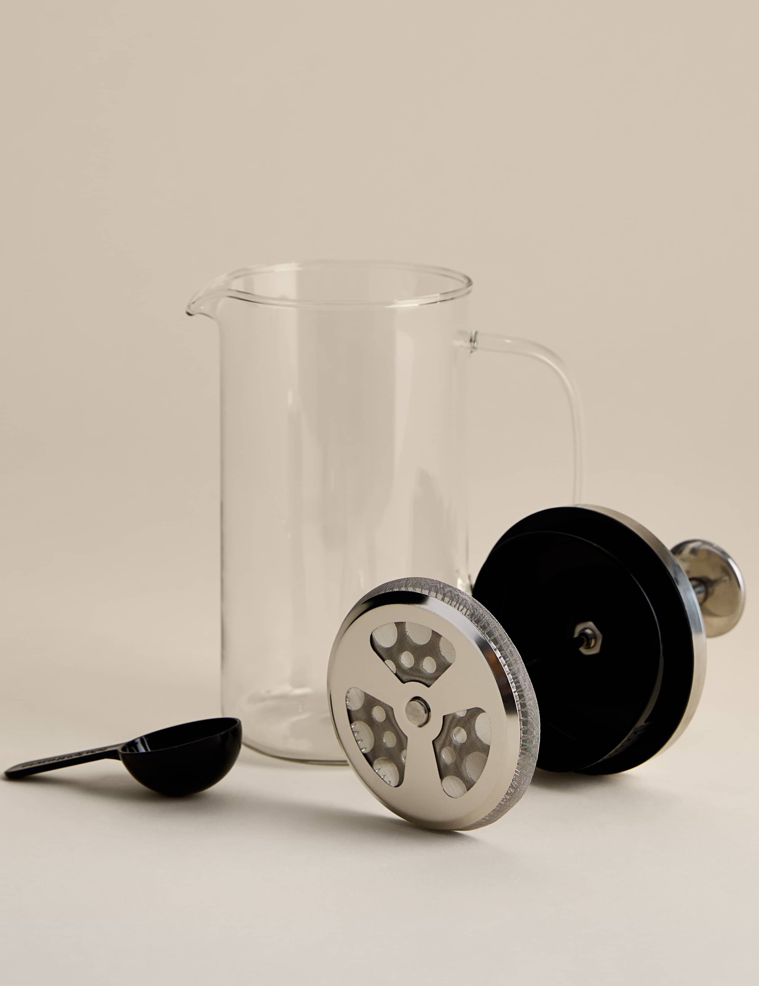 Glass 8 Cup Cafetiere 2 of 4