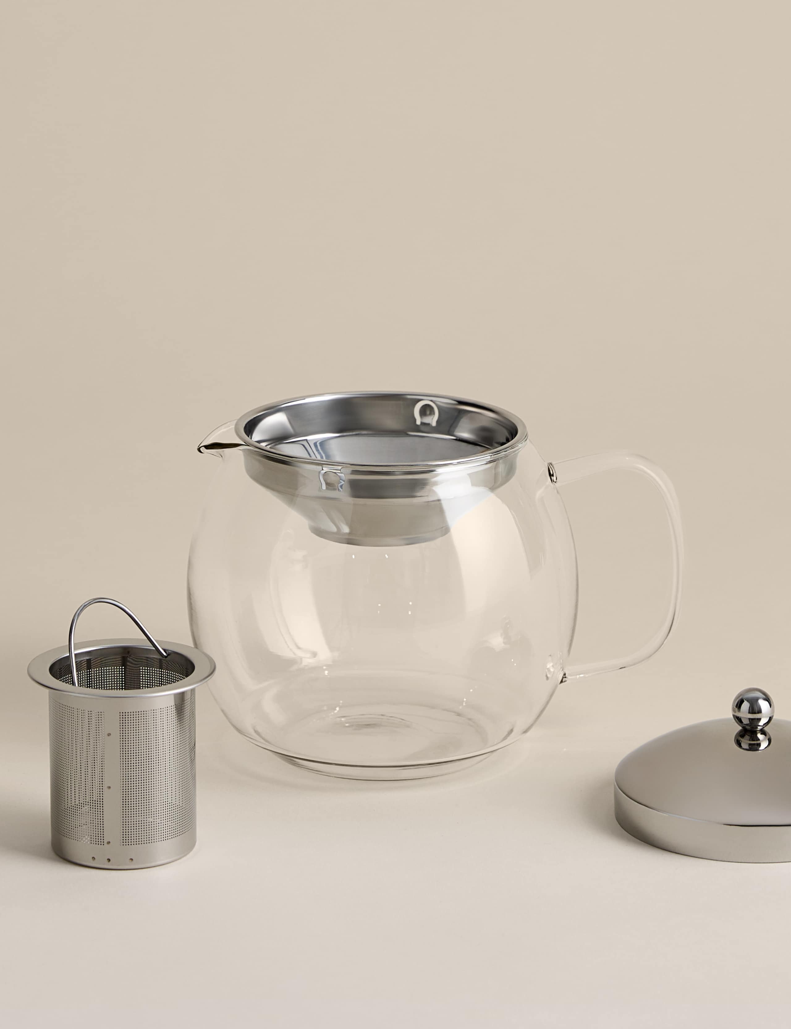 Glass 1.5L Infuser Teapot 2 of 4