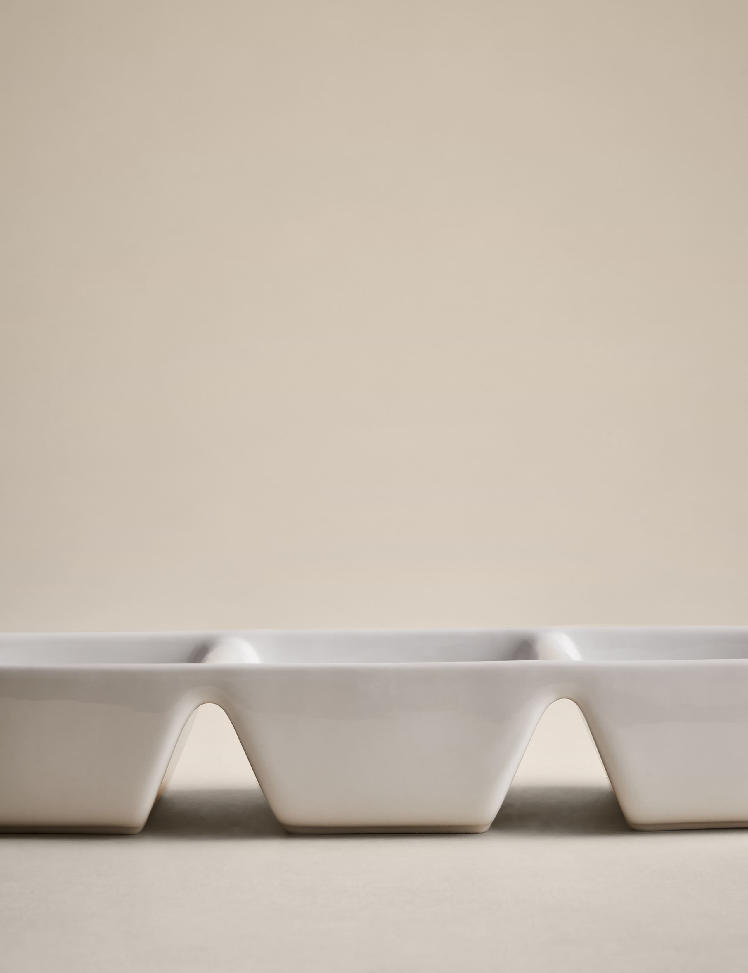 Maxim Porcelain Three Part Serving Bowl 3 of 4