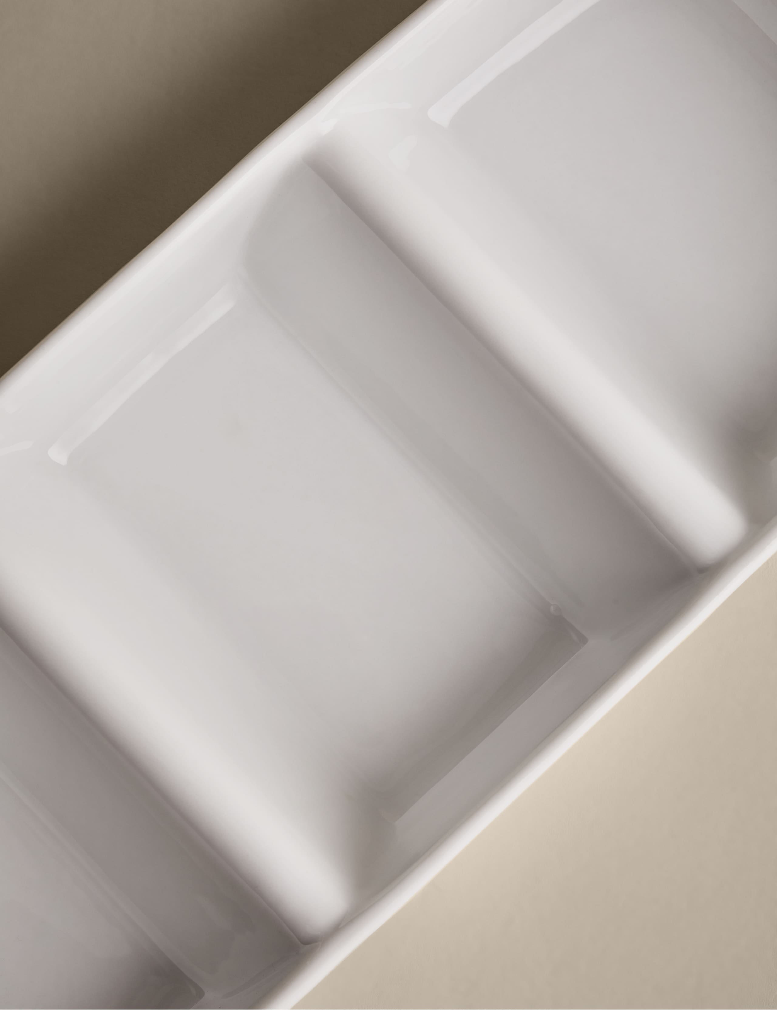 Maxim Porcelain Three Part Serving Bowl 4 of 4