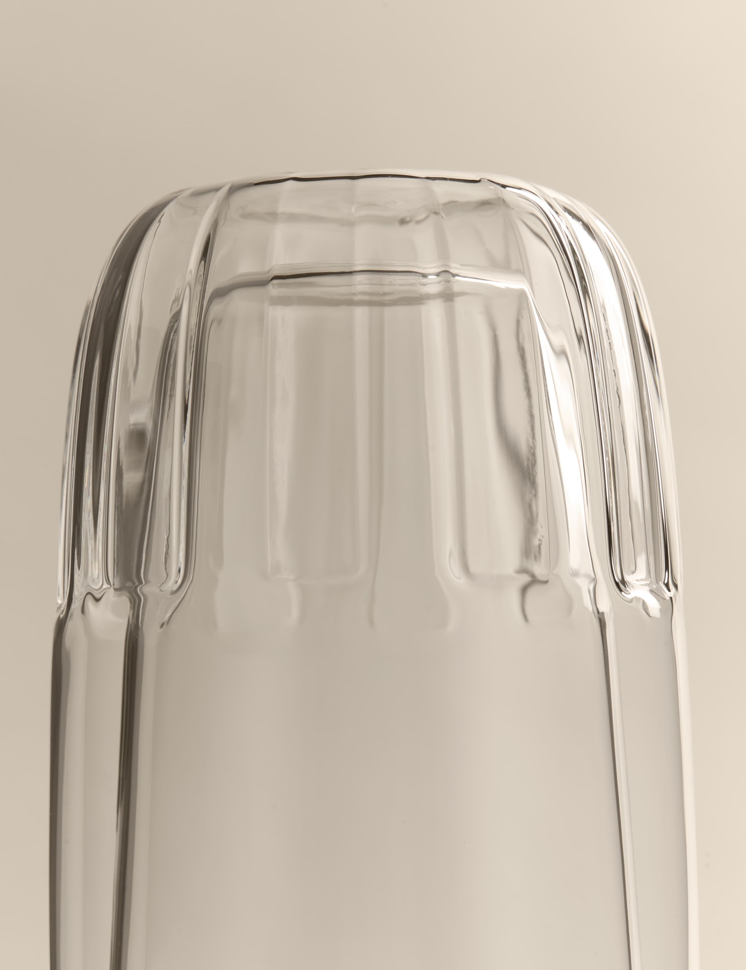 Handleless Large Glass Mug 6 of 6