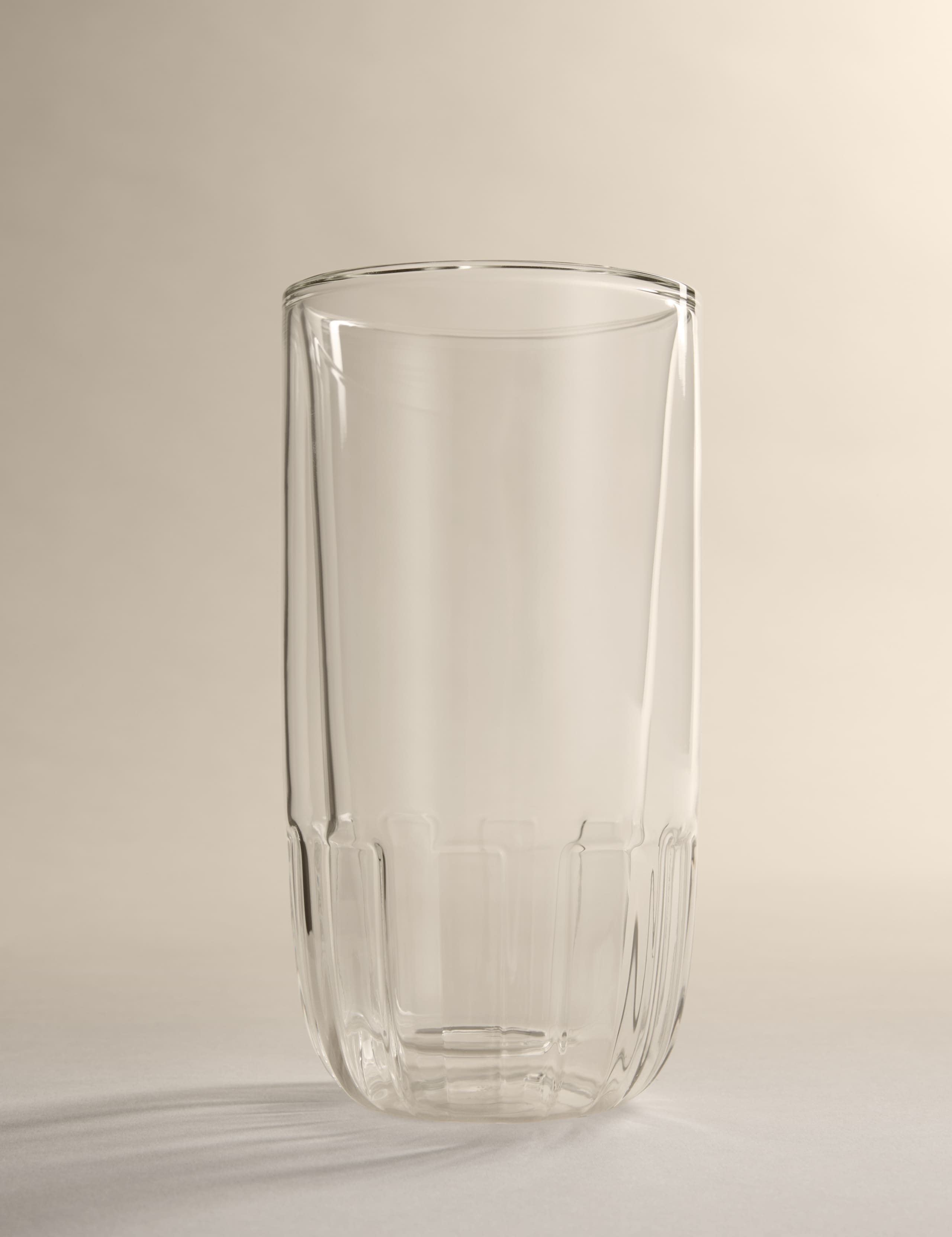 Handleless Large Glass Mug 2 of 6