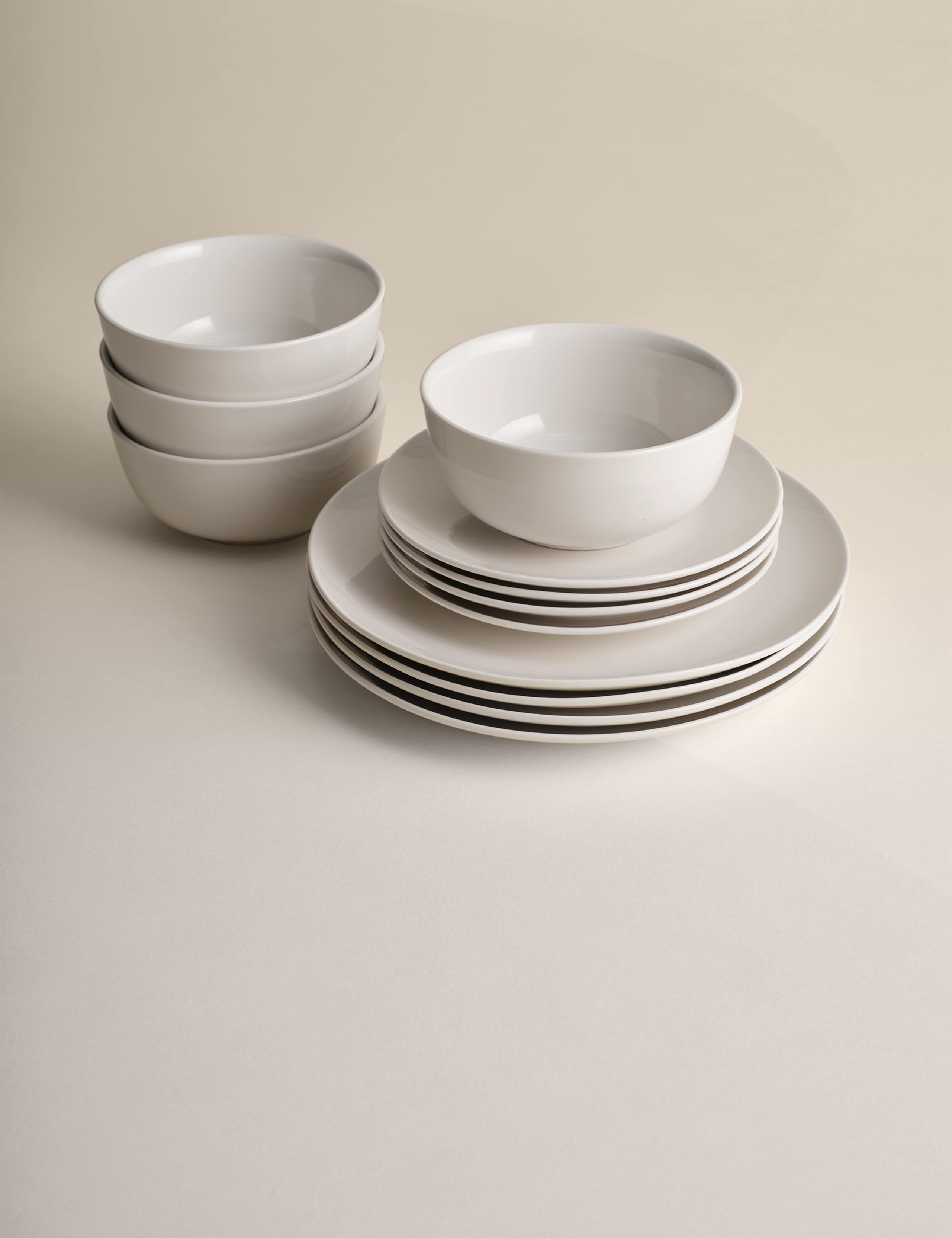 12 Piece Porcelain Dinner Set 1 of 7