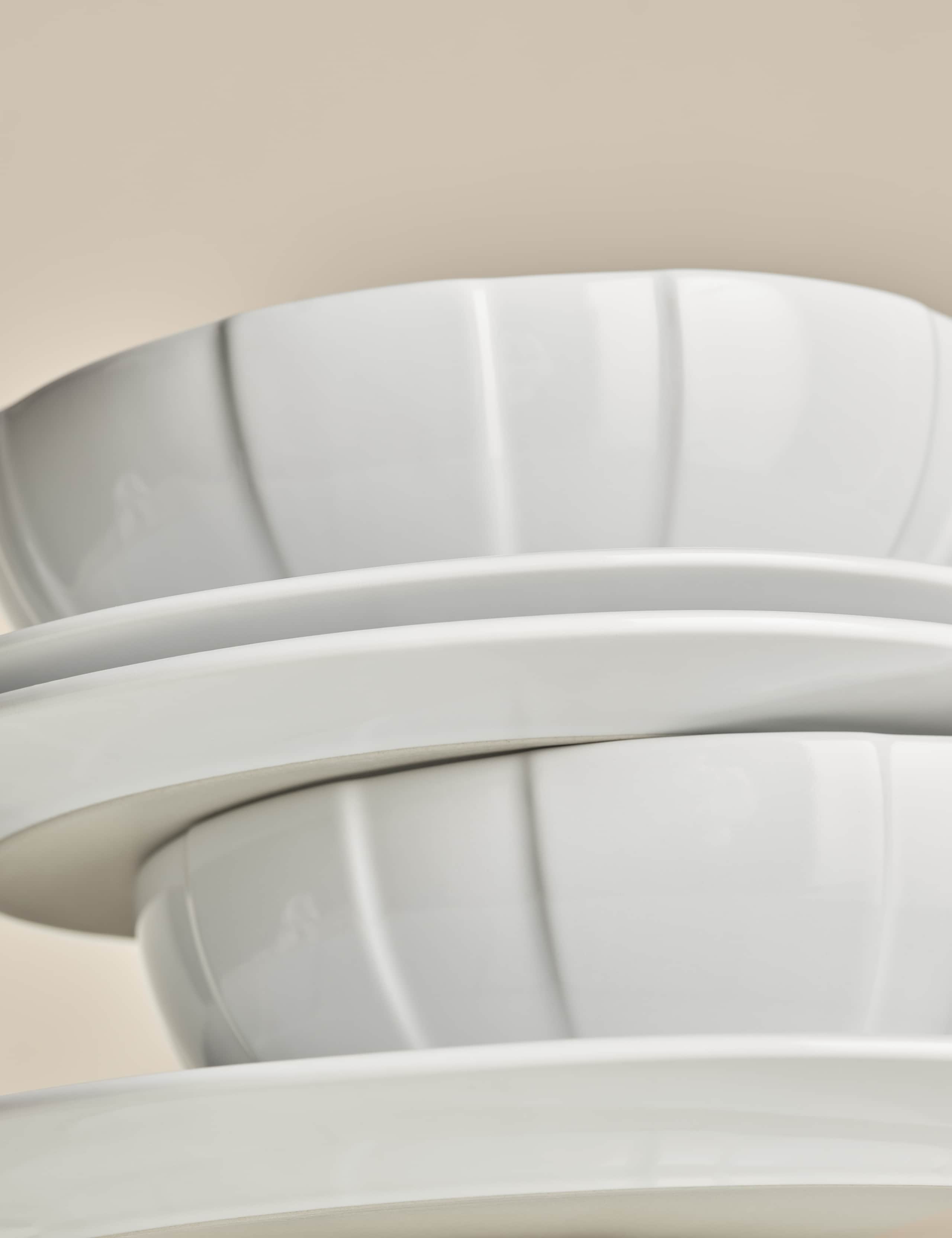 12 Piece Textured Dinner Set 6 of 8