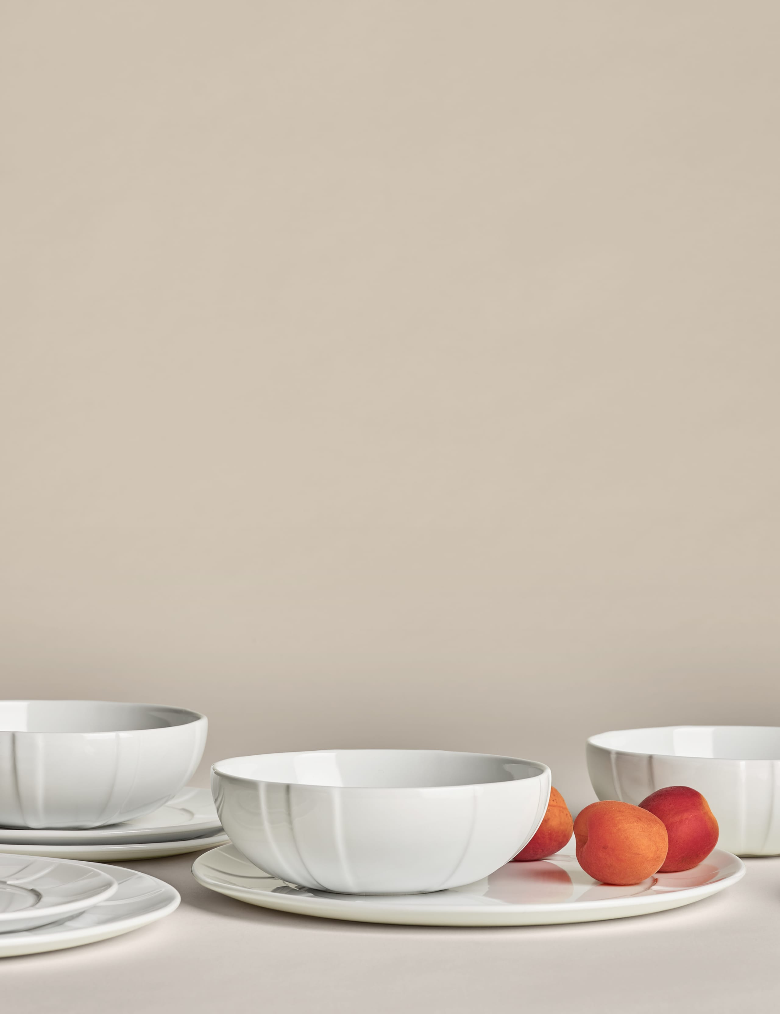 12 Piece Textured Dinner Set 2 of 8