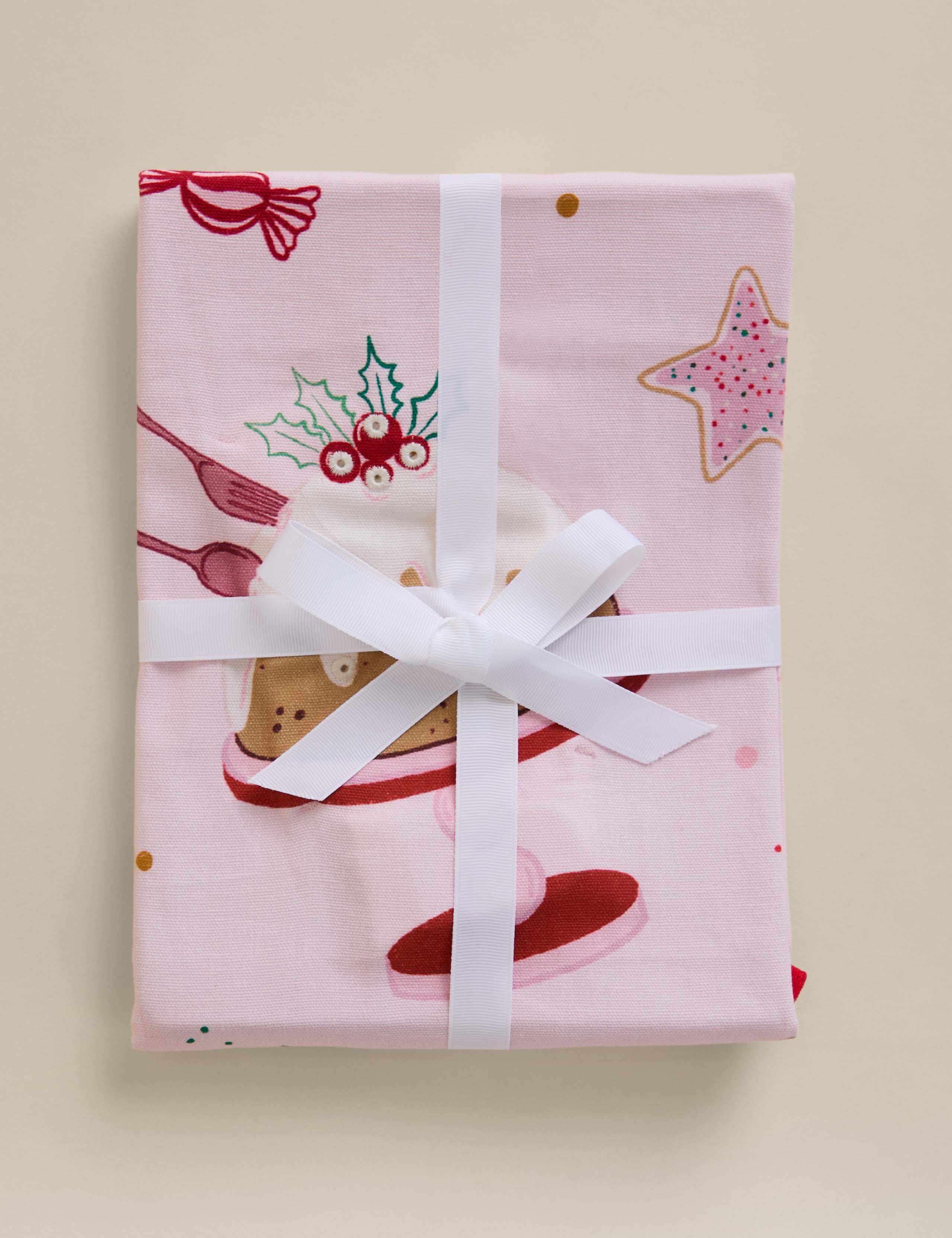 Pure Cotton Festive Light Up Apron 2 of 4
