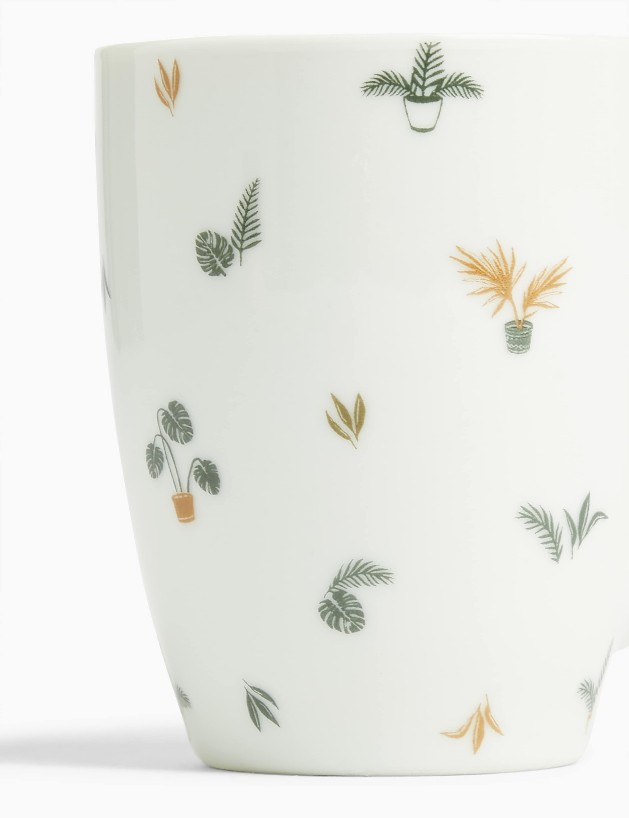 Set of 4 Plant Print Mug 3 of 4