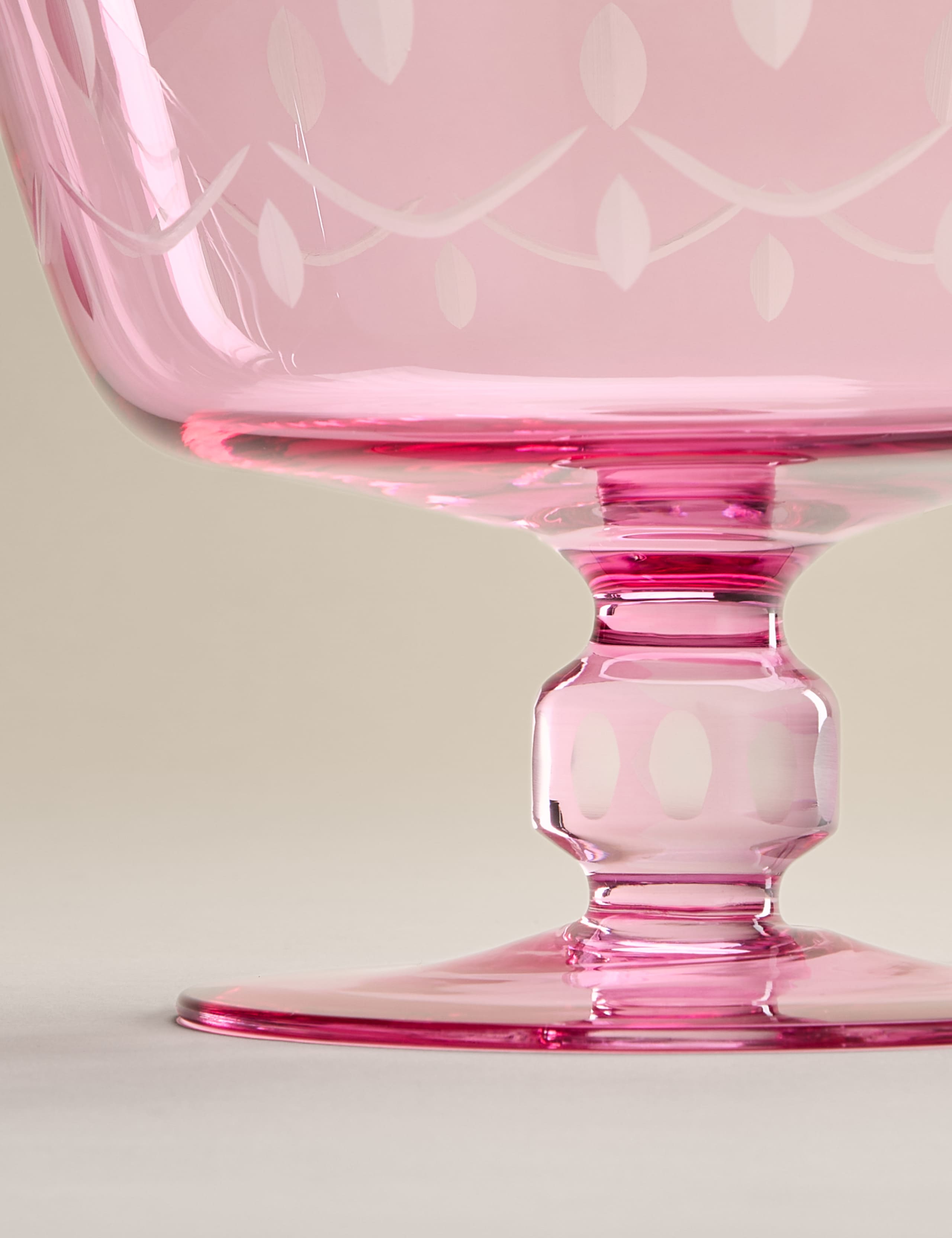 Retro Glass Trifle Bowl 2 of 5