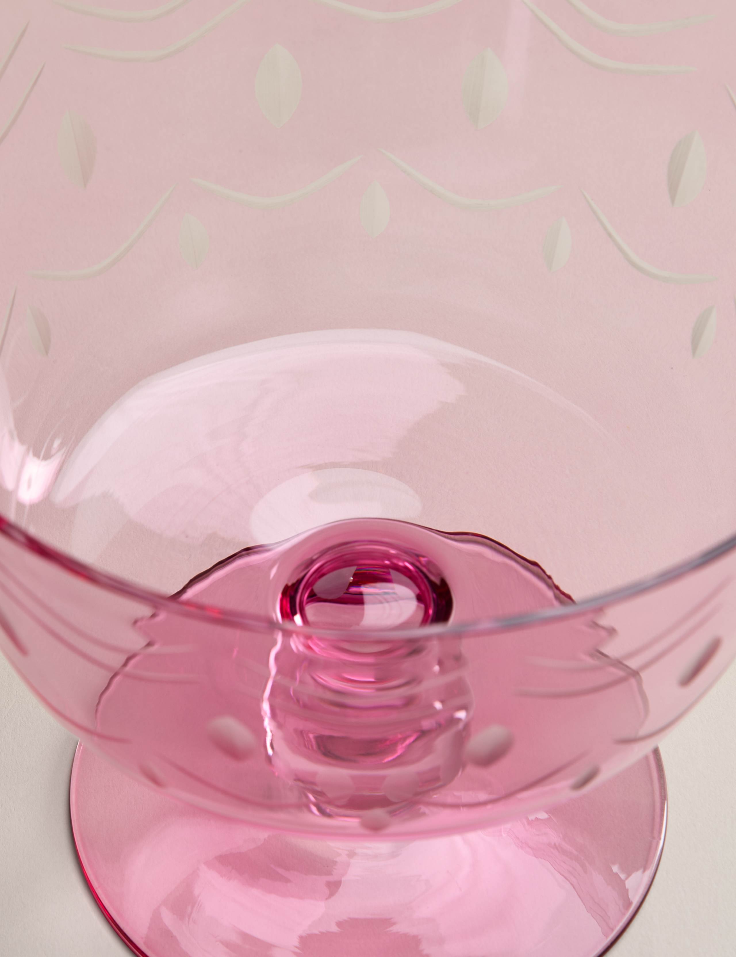 Retro Glass Trifle Bowl 5 of 5