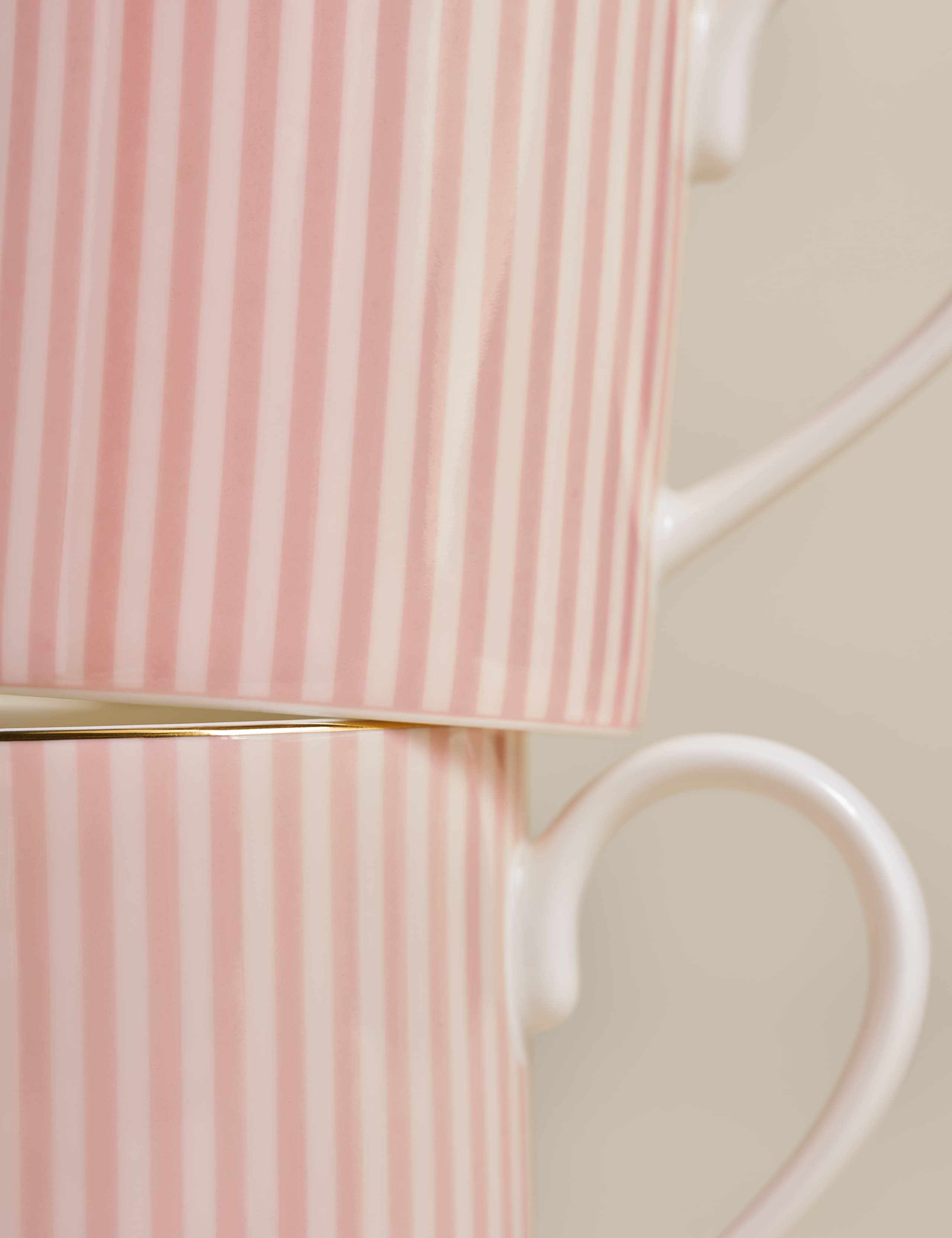 Set of 4 Hampton Stripe Mugs 3 of 5