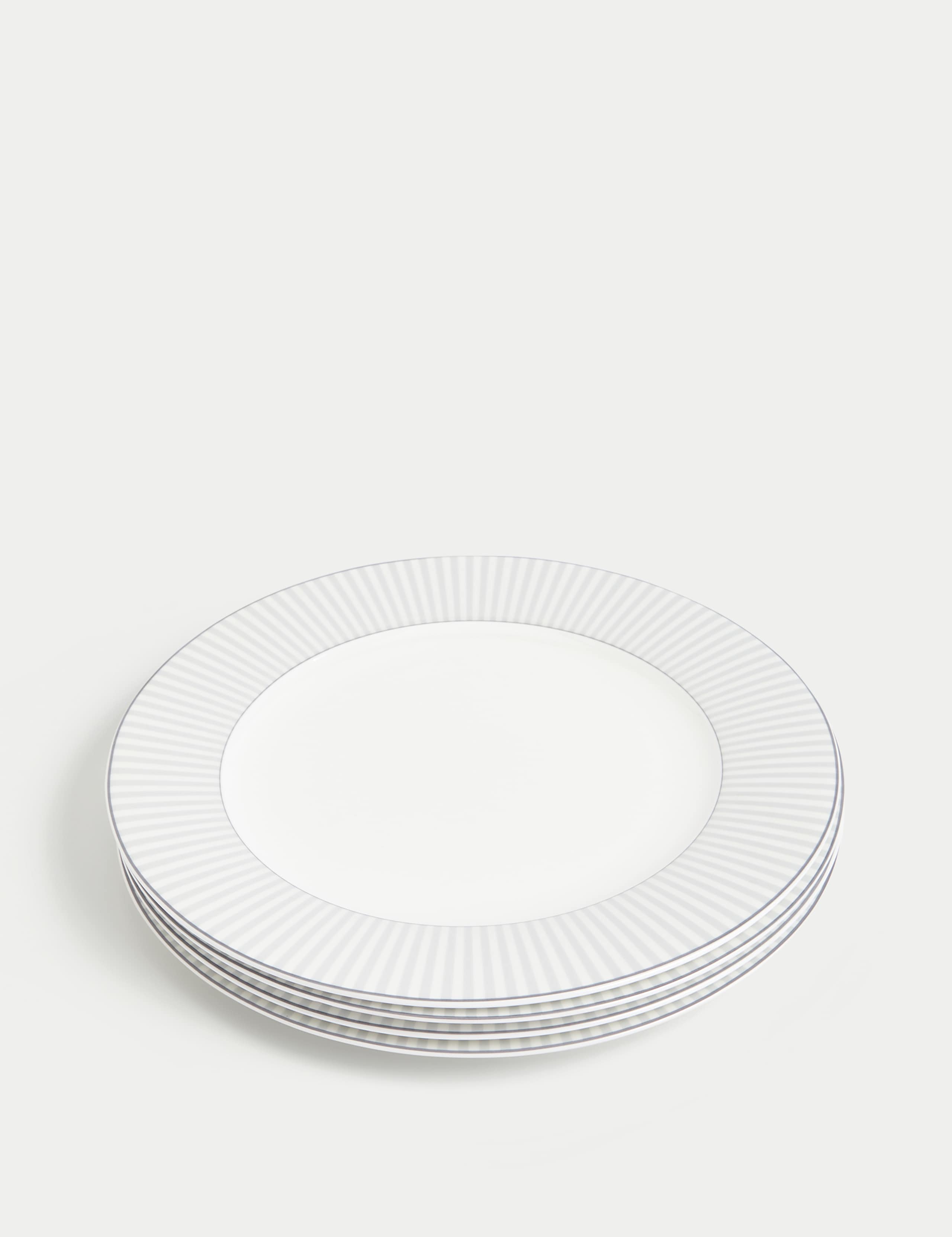 Set of 4 Hampton Dinner Plates 3 of 3