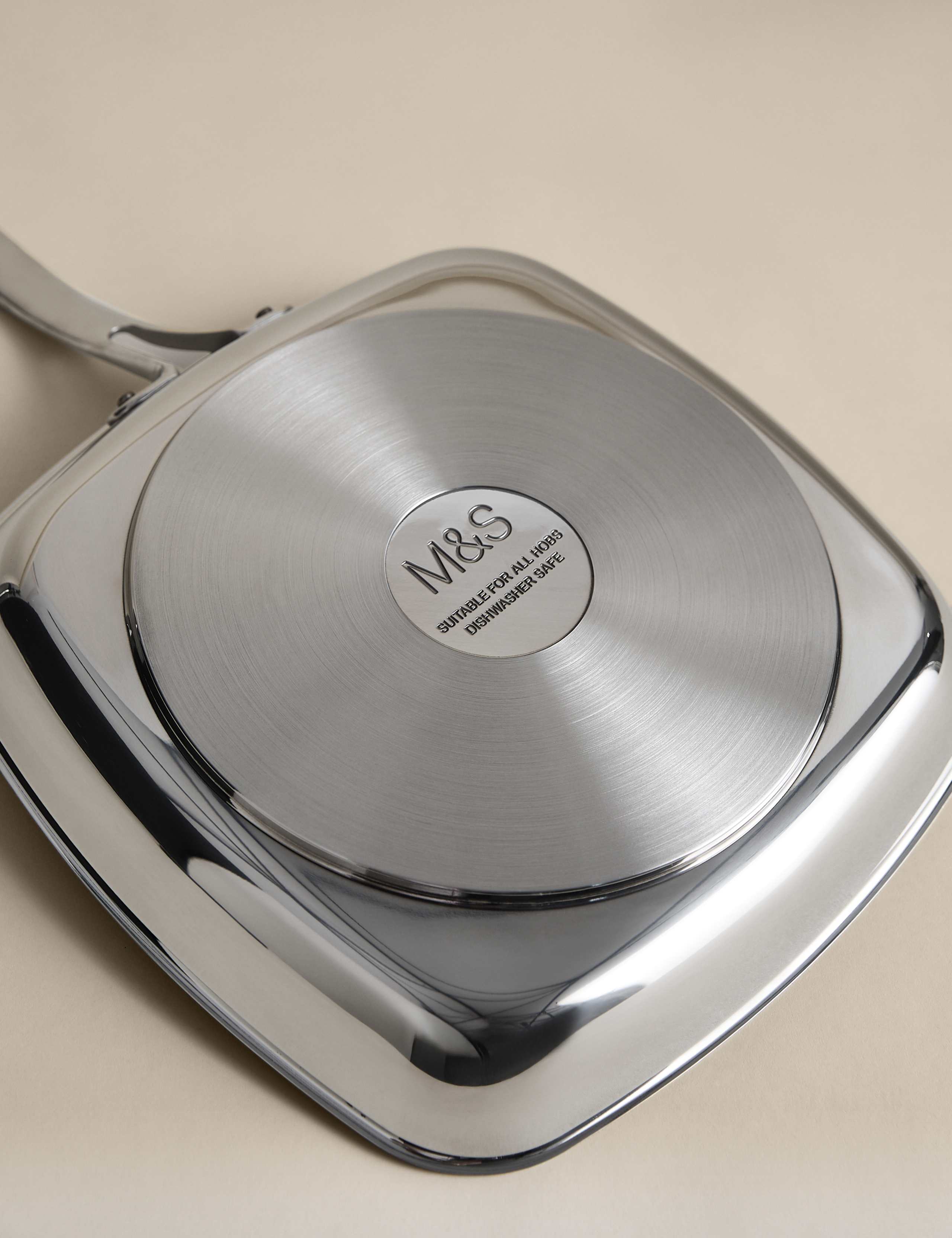 Stainless Steel Grill Pan 28cm 3 of 3
