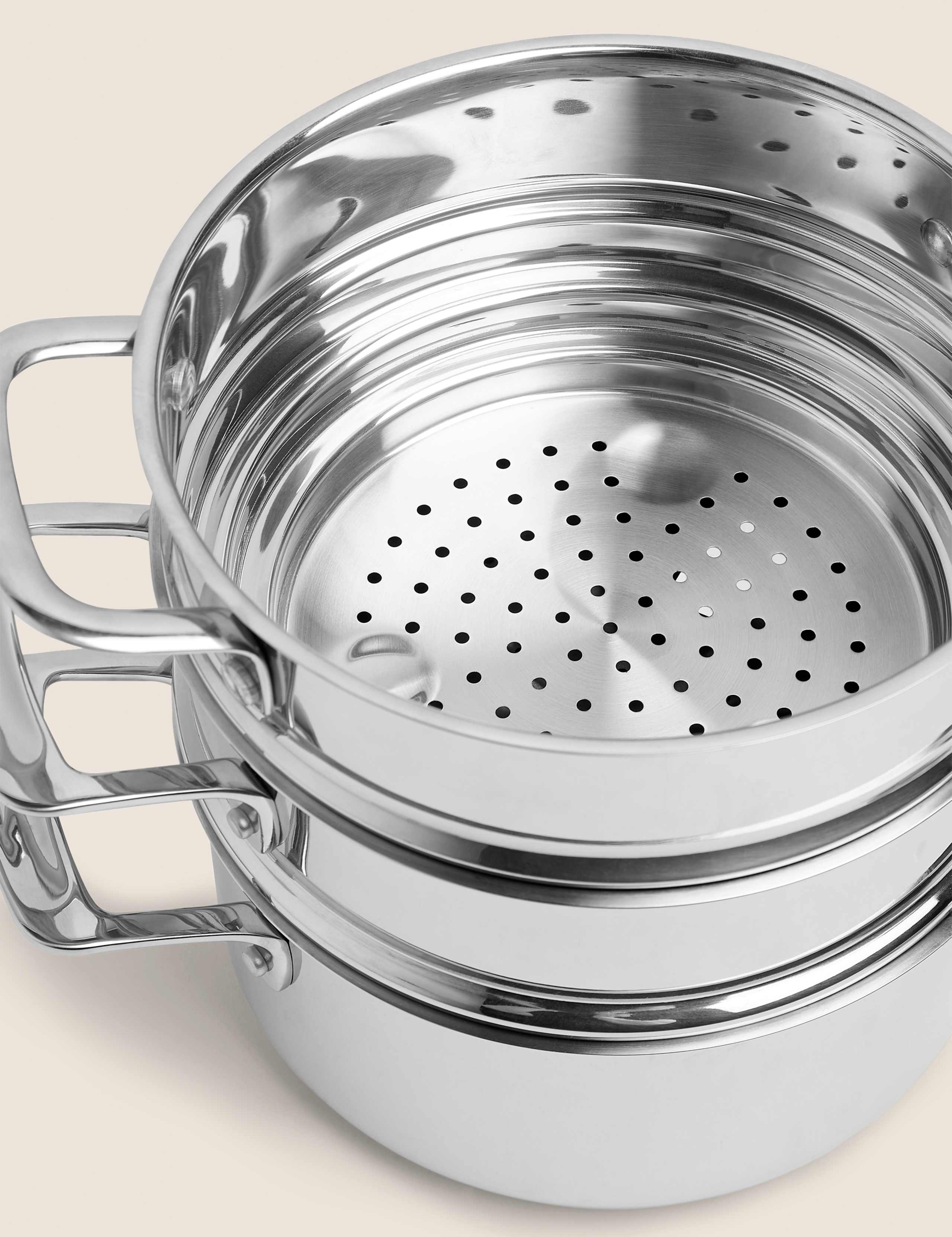 Stainless Steel 3 Tier Steamer 2 of 3
