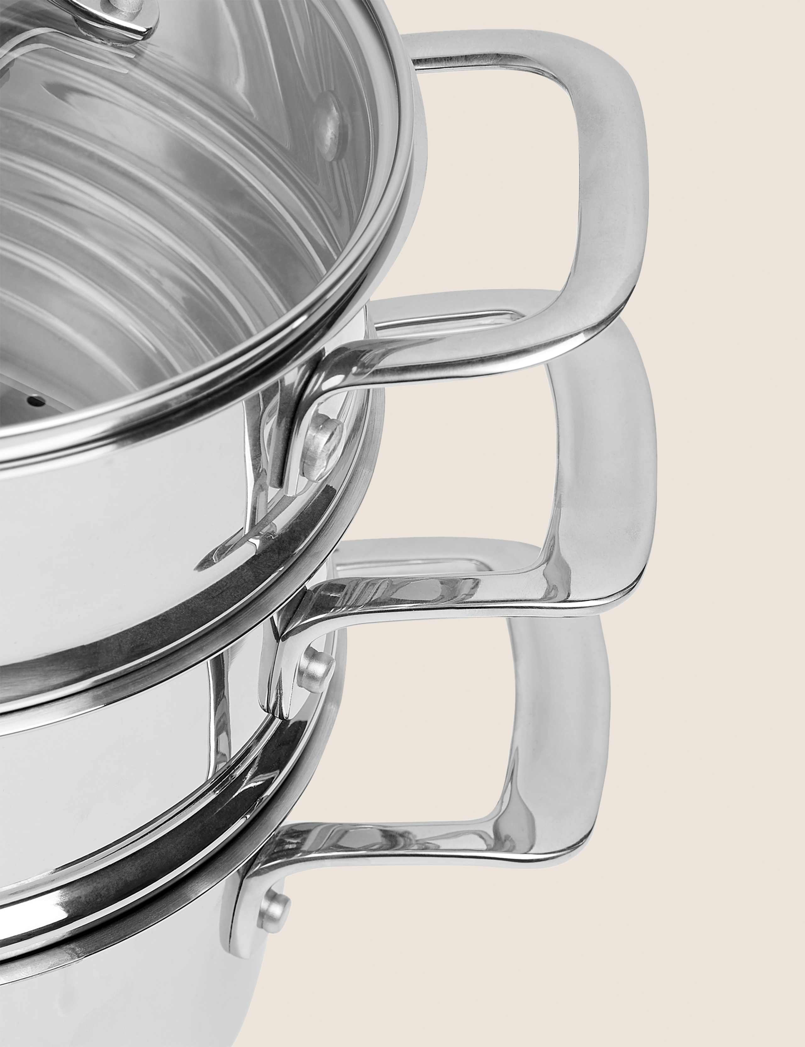 Stainless Steel 3 Tier Steamer 3 of 3