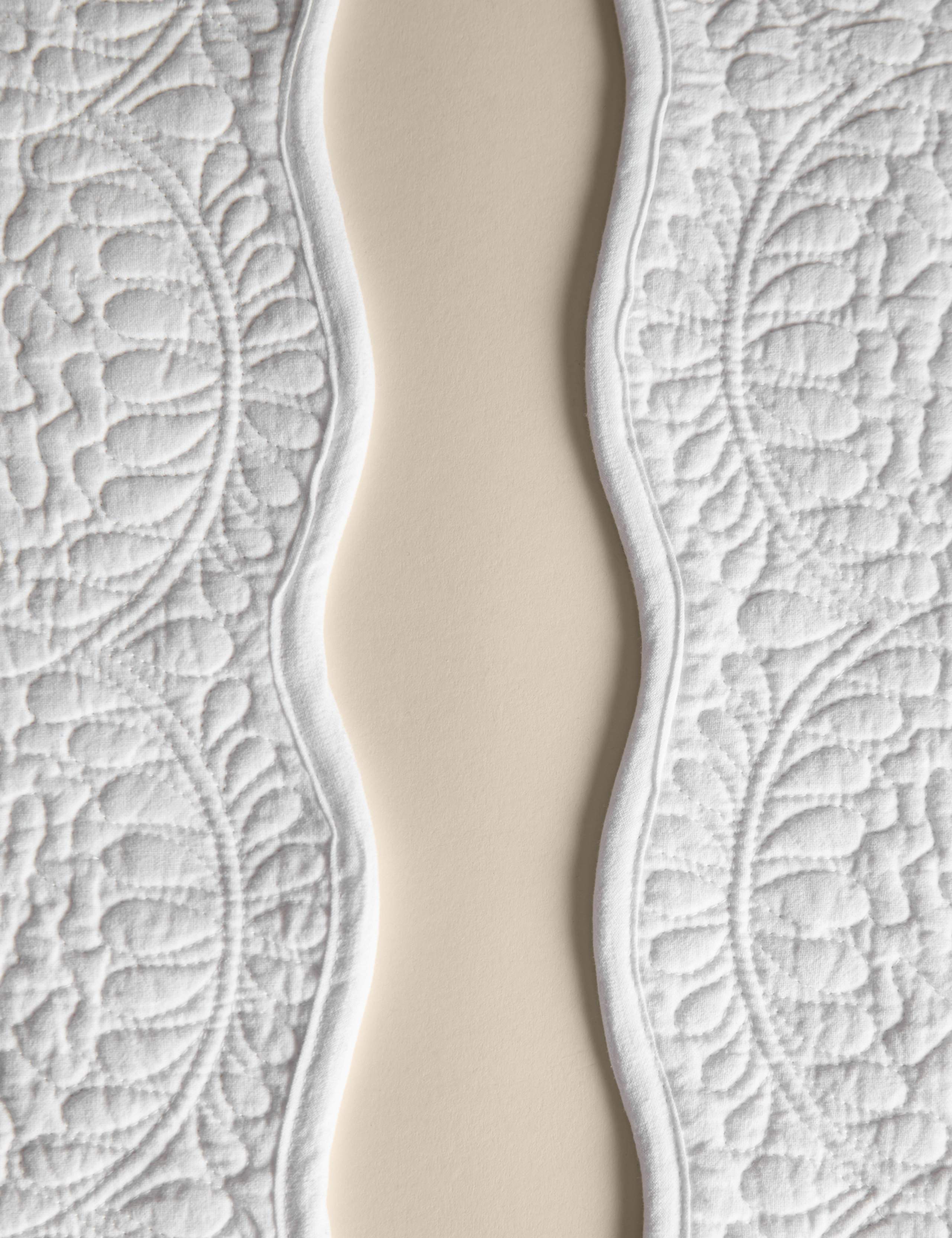 Set of 2 Pure Cotton Quilted Placemats 2 of 5