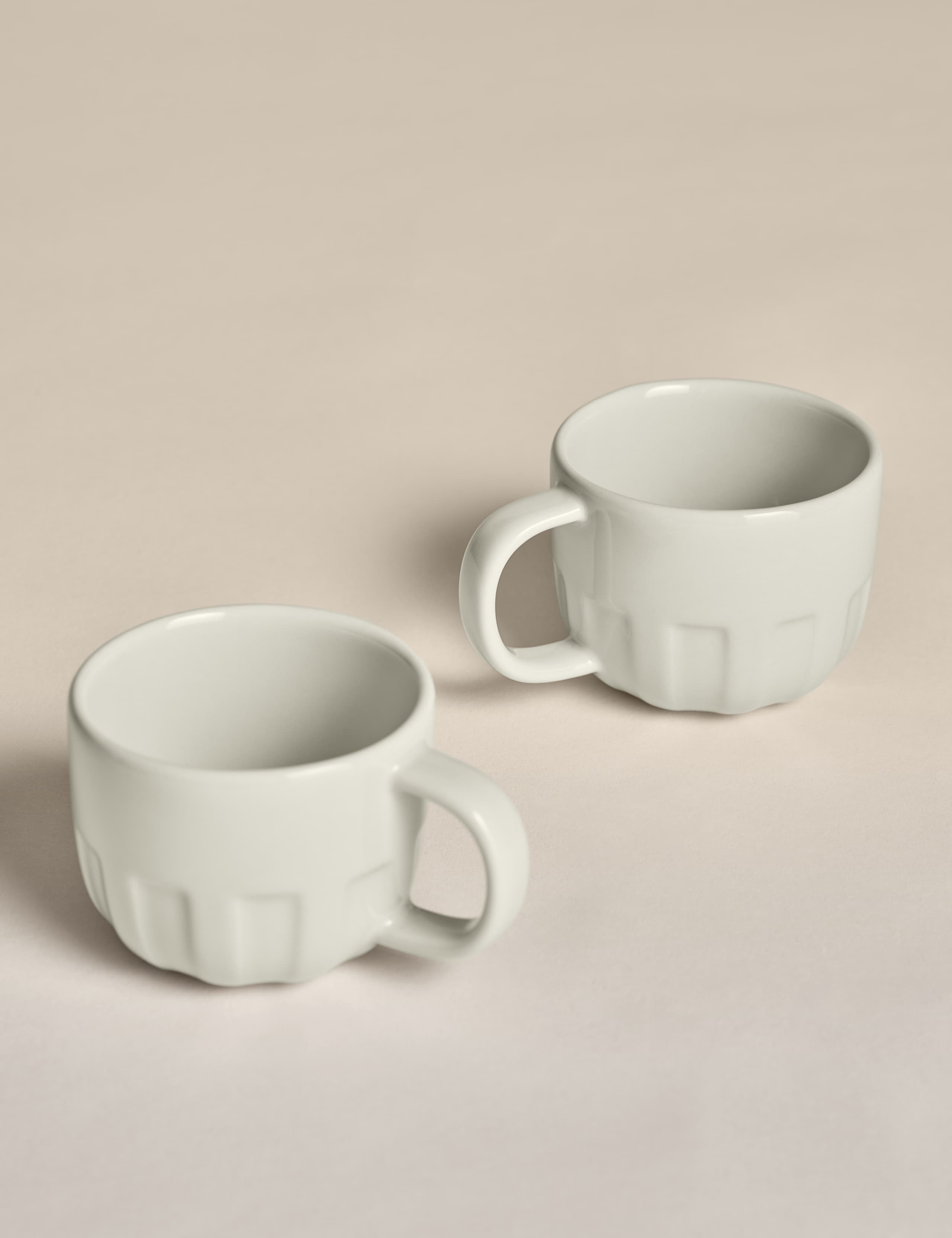Set of 2 Textured Espresso Cups 4 of 6