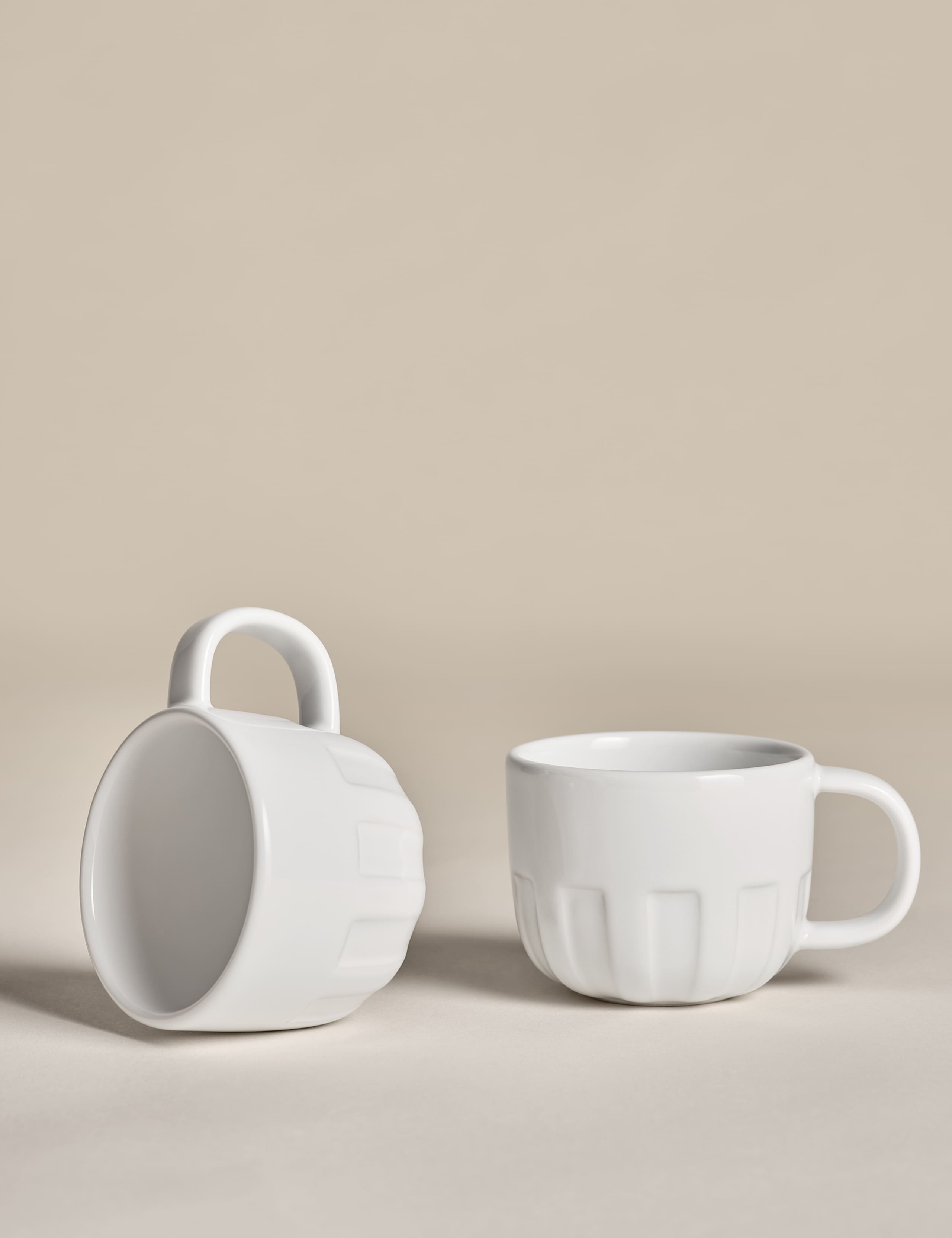 Set of 2 Textured Espresso Cups 2 of 6