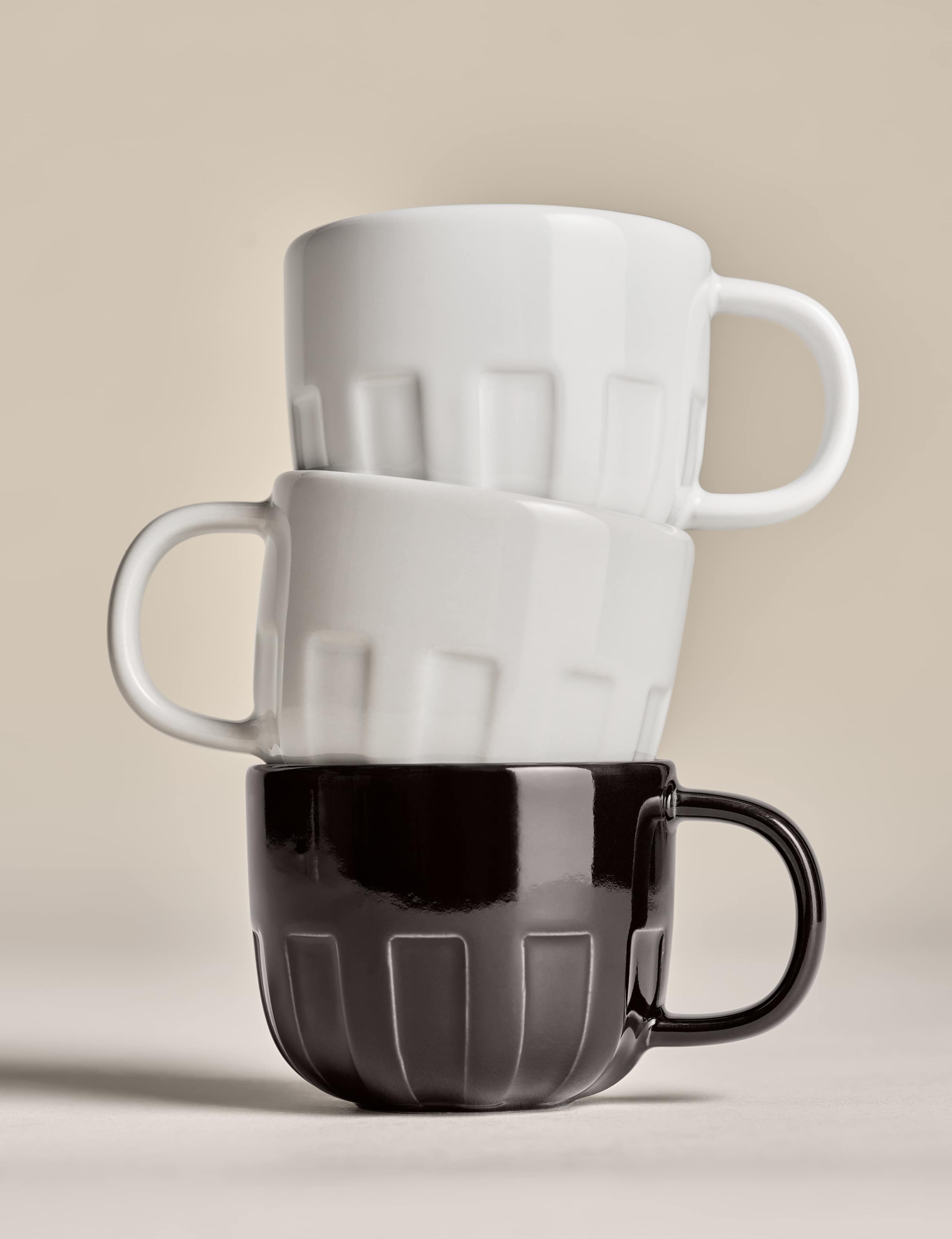 Set of 2 Textured Espresso Cups 6 of 6