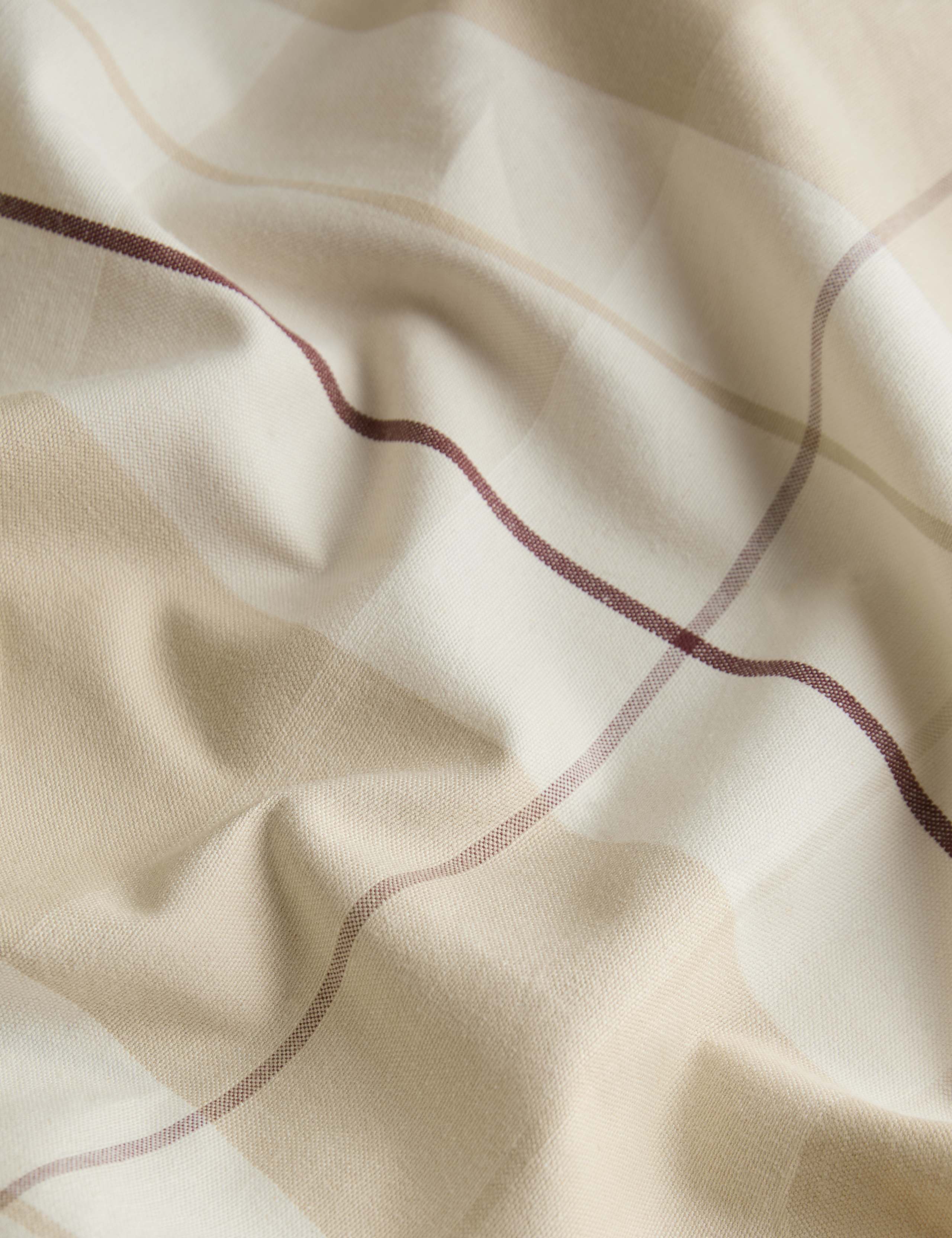 Cotton Rich Checked Tablecloth 5 of 6