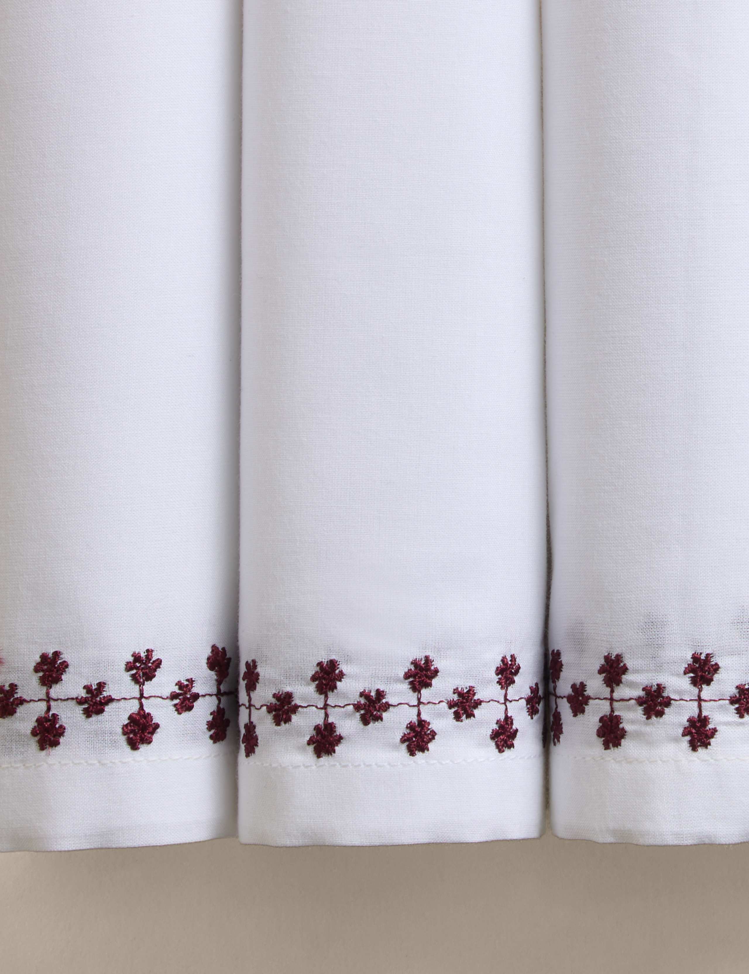 Set of 4 Pure Cotton Floral Napkins 3 of 4