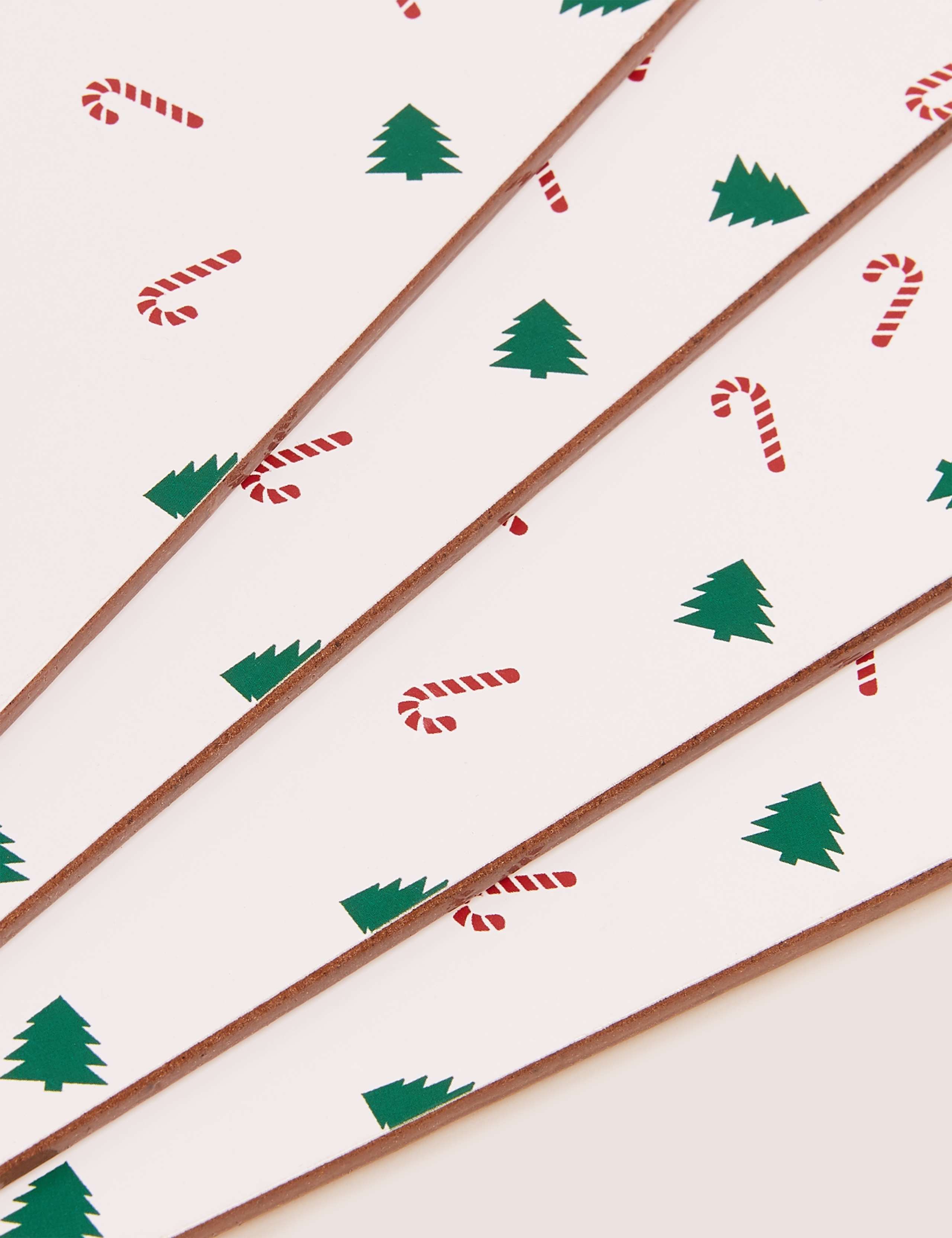Set of 4 Festive Fun Cork Placemats 3 of 3