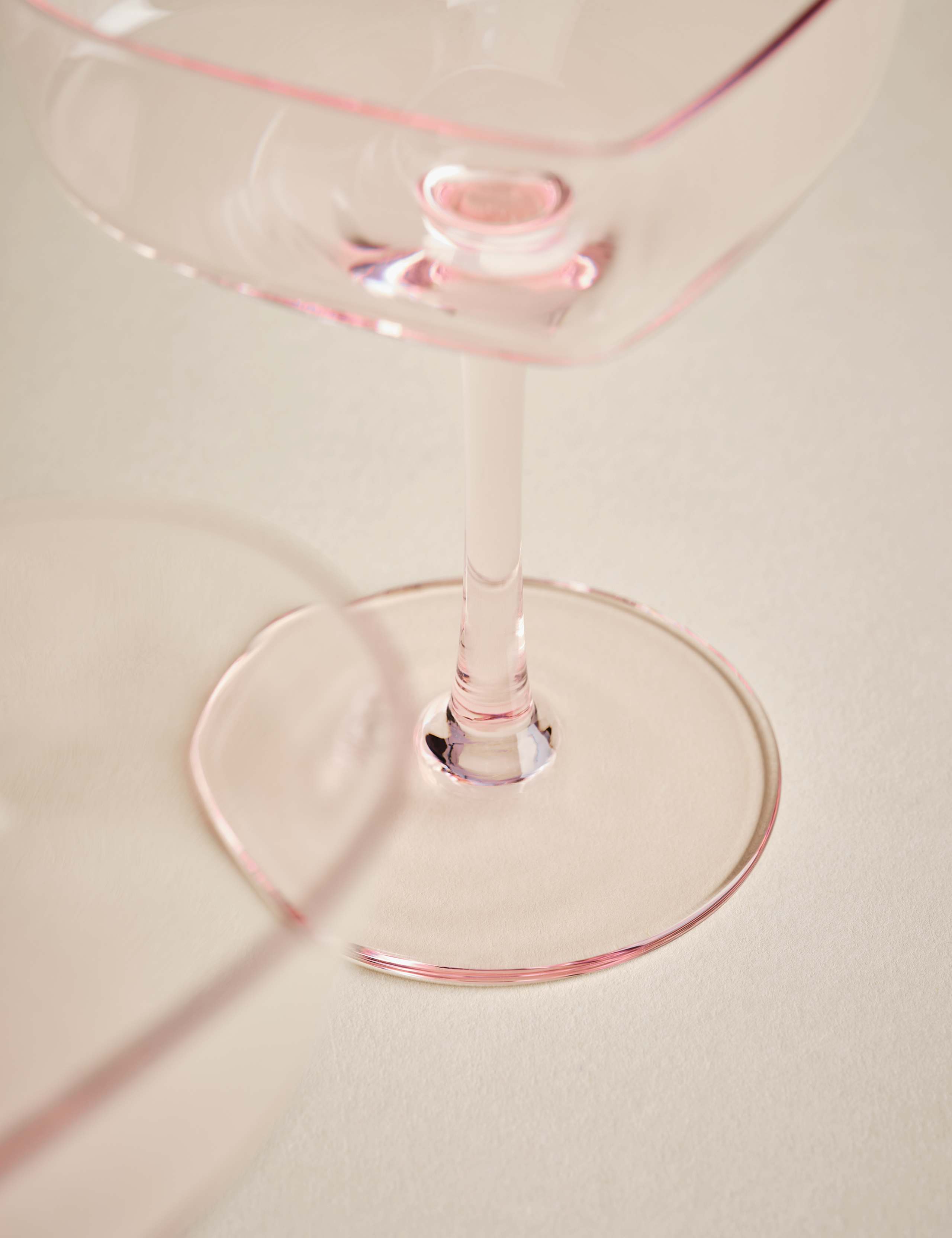 Set of 2 Heart Coupe Glasses 3 of 5