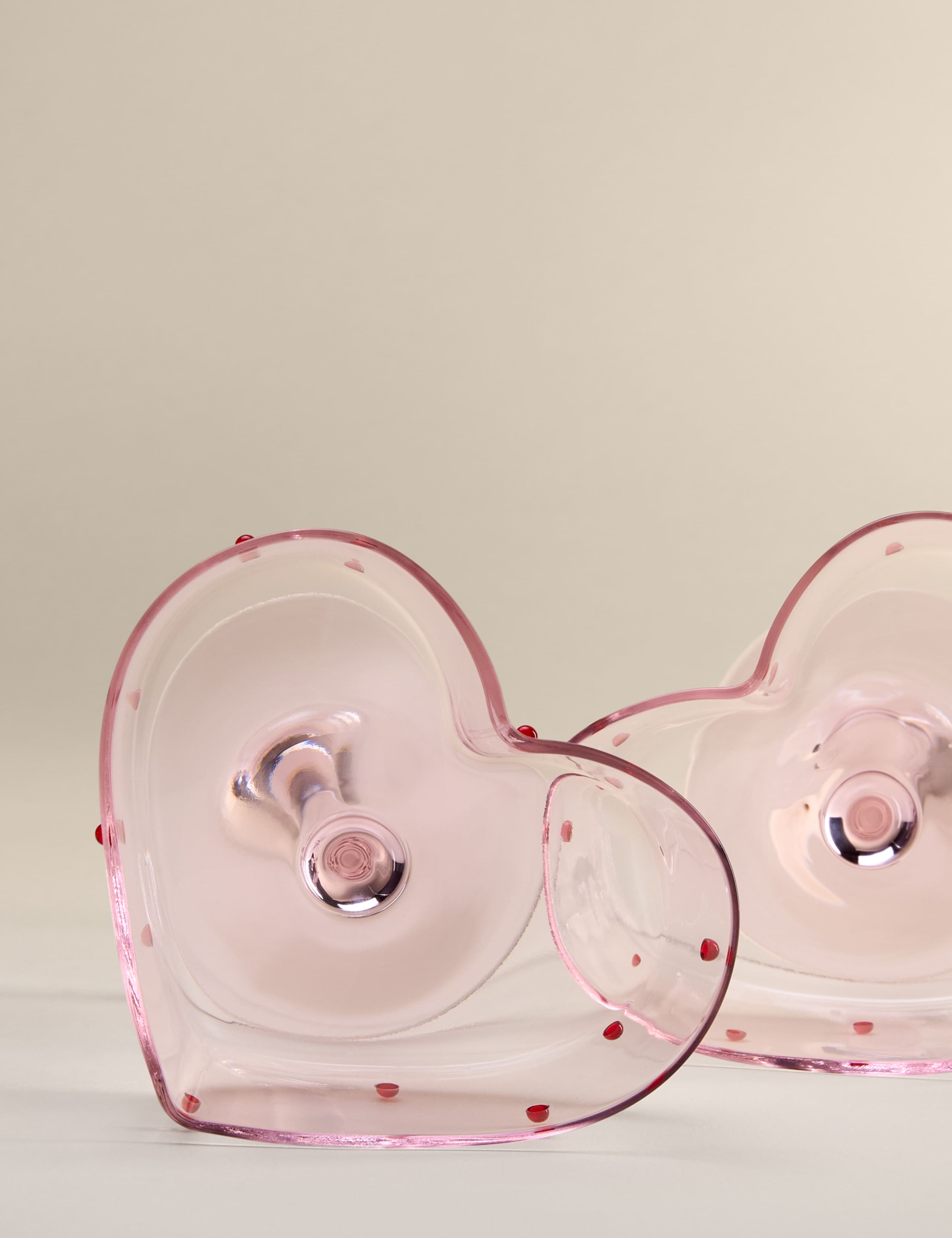 Set of 2 Heart Coupe Glasses 4 of 4