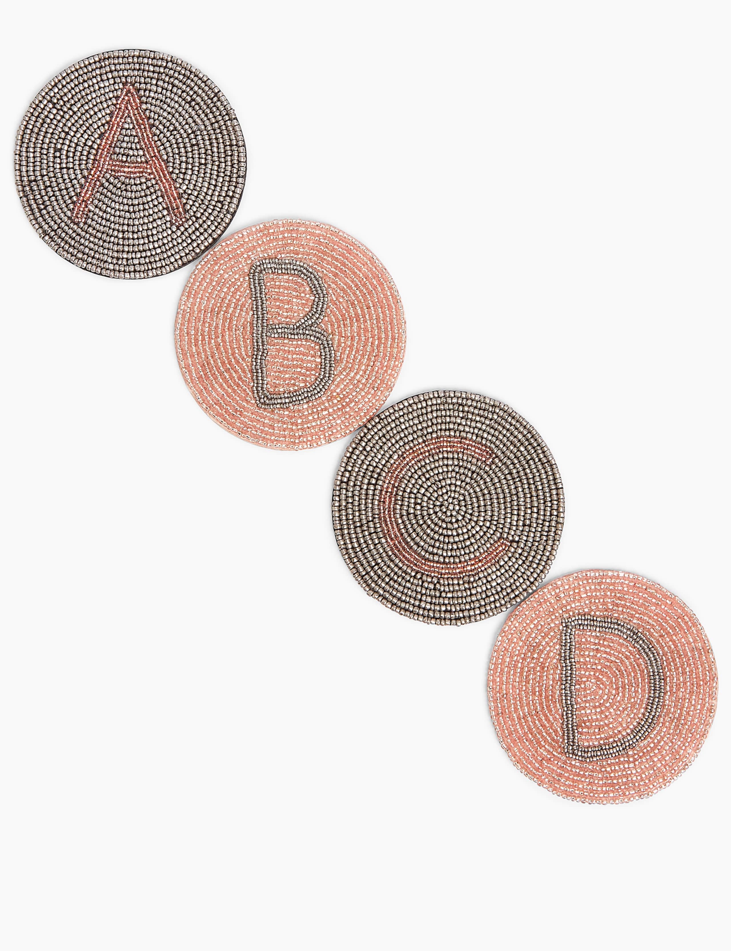 Beaded Alphabet Coaster 3 of 3