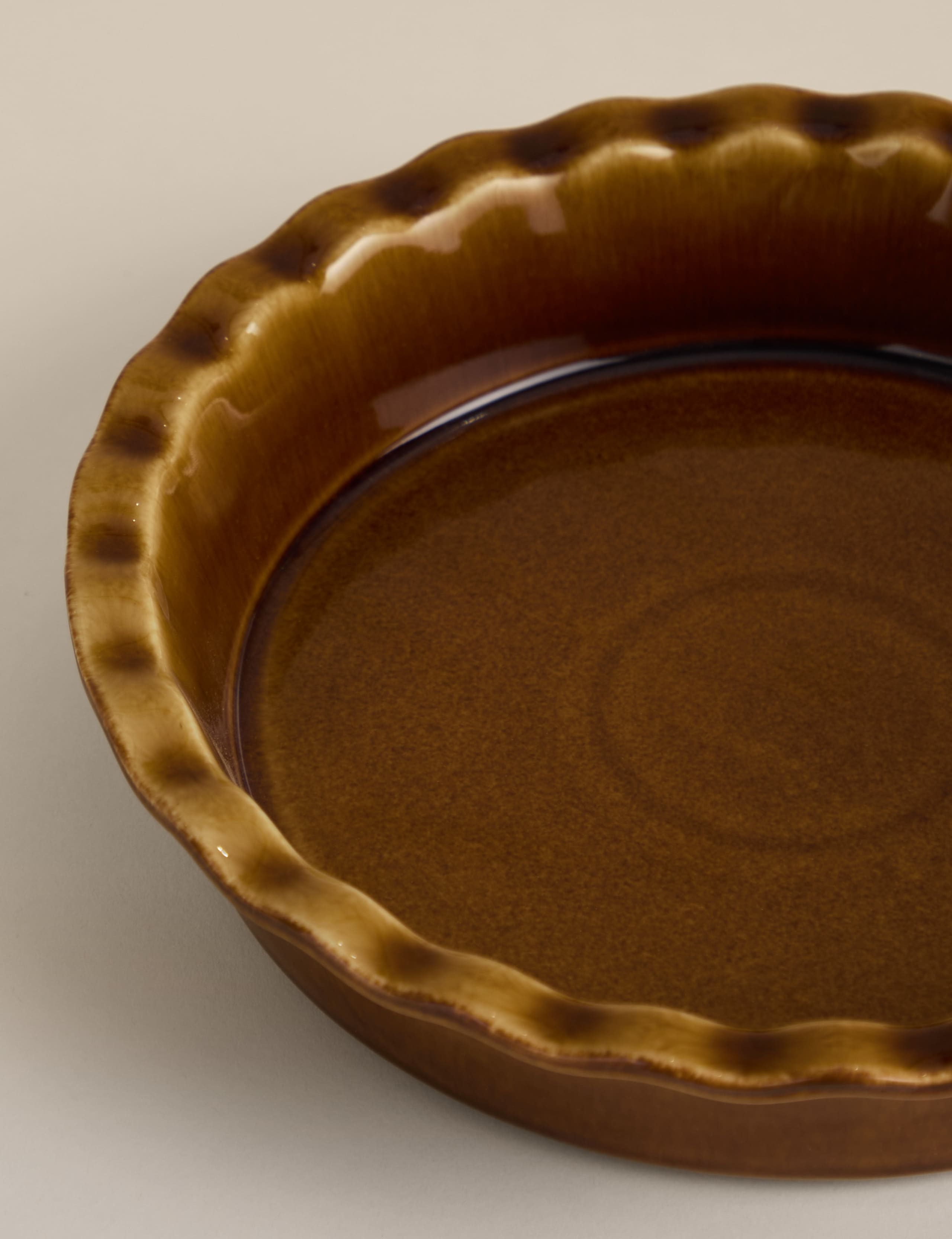 Ceramic Pie Crust Dish 3 of 5