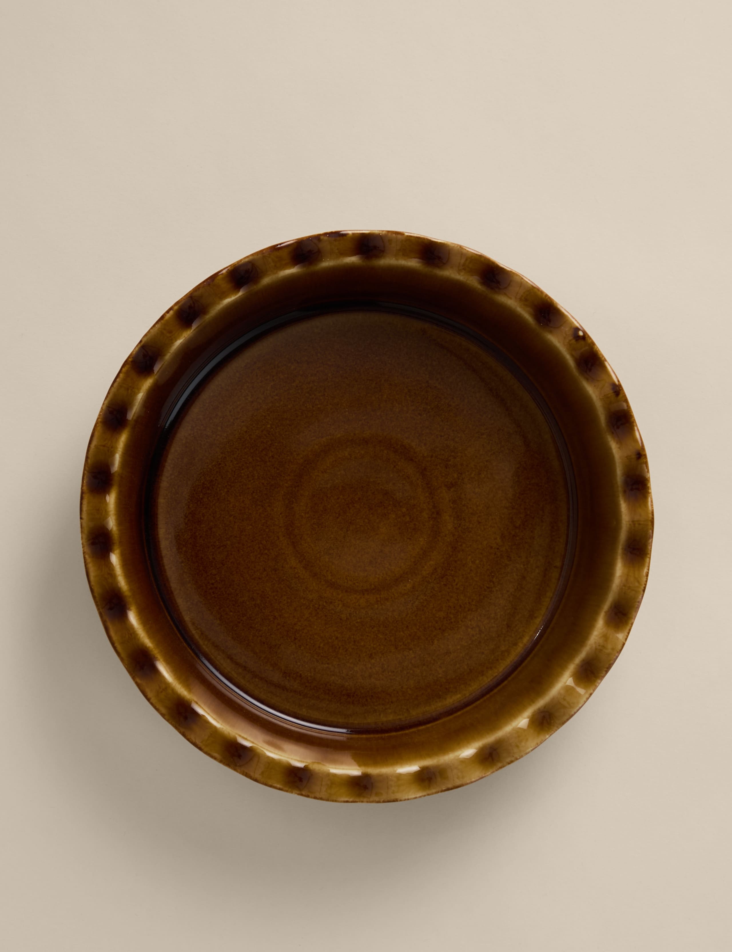 Ceramic Pie Crust Dish 2 of 5