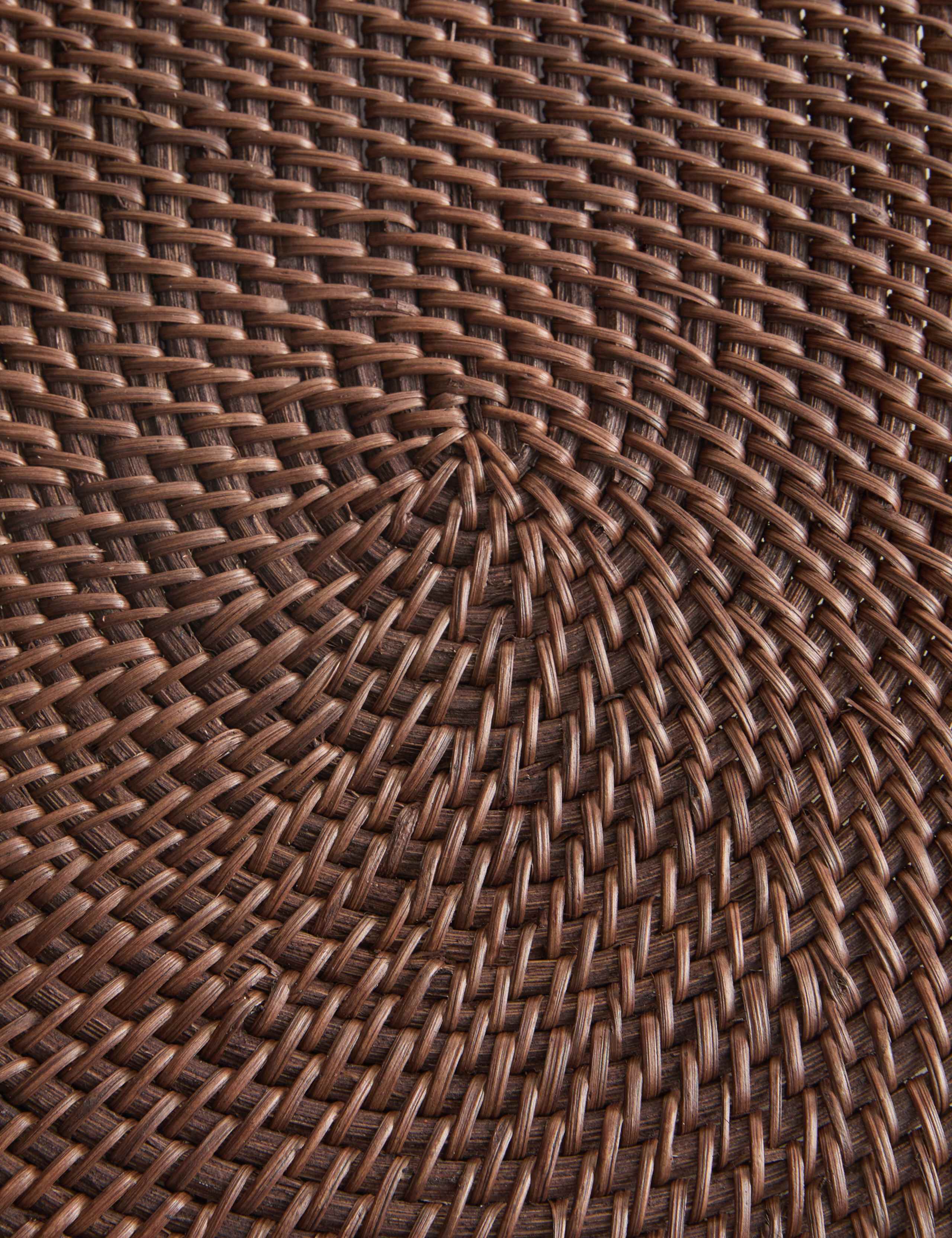 Set of 2 Rattan Oval Placemats 4 of 5