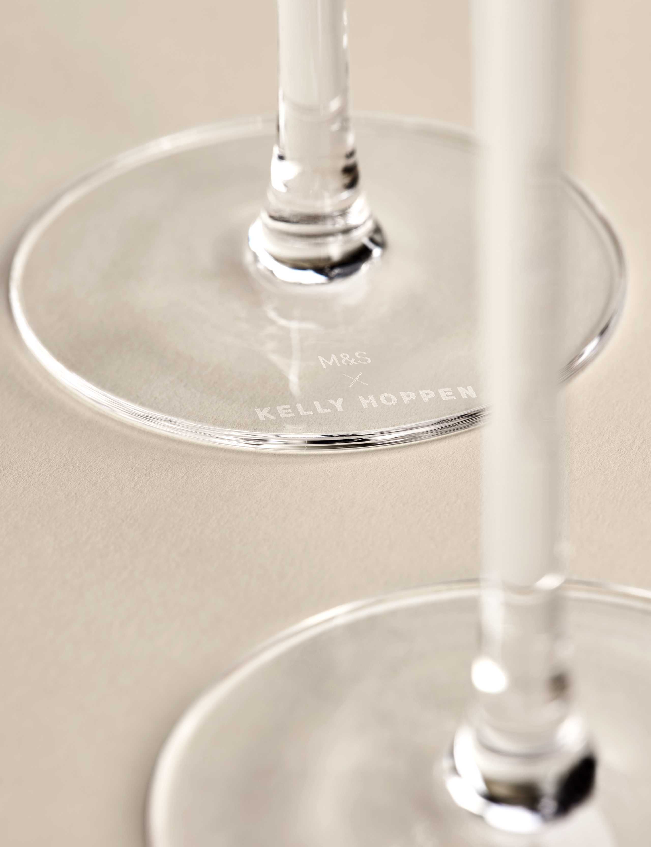 Set of 4 Textured Champagne Flutes 4 of 7