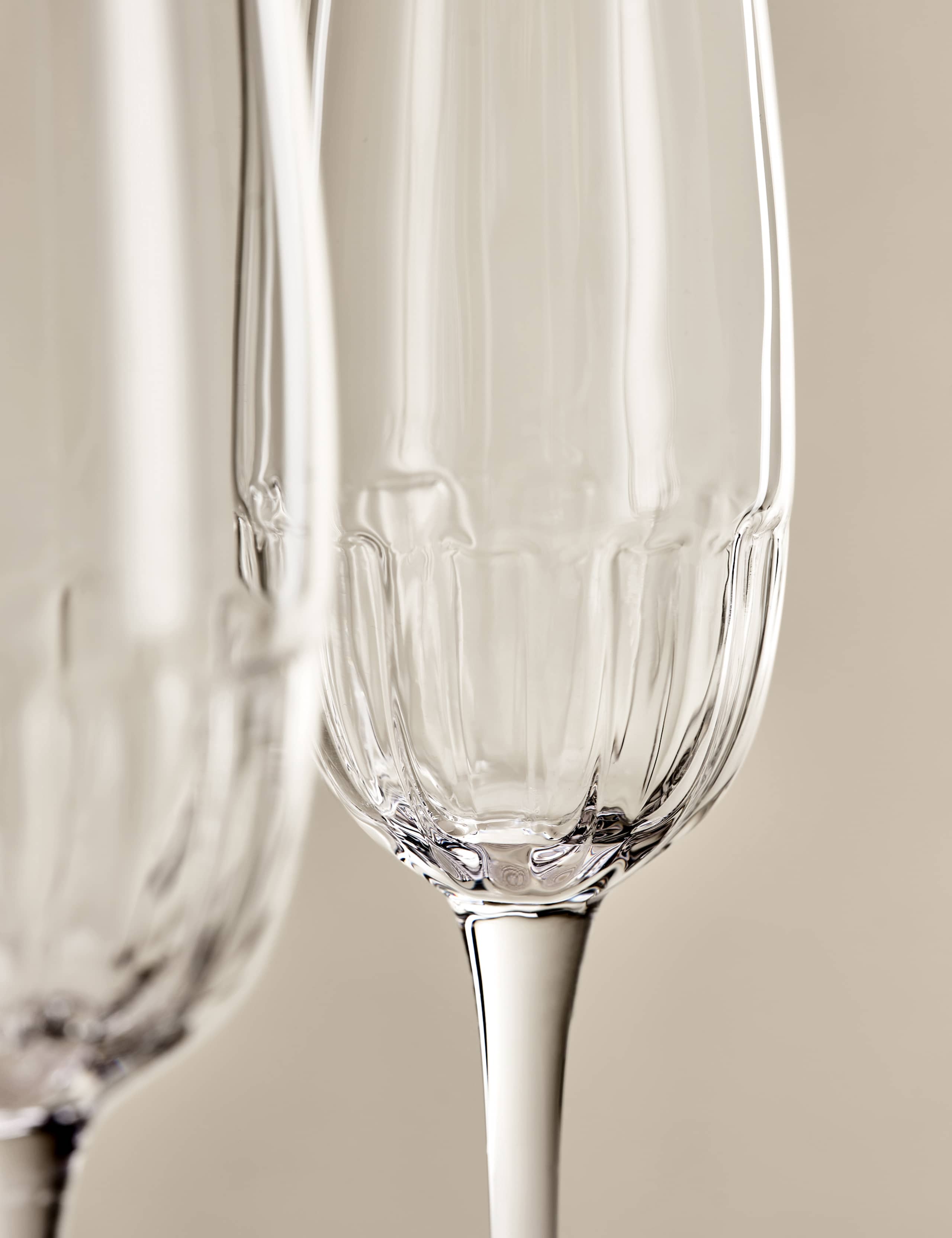 Set of 4 Textured Champagne Flutes 6 of 7
