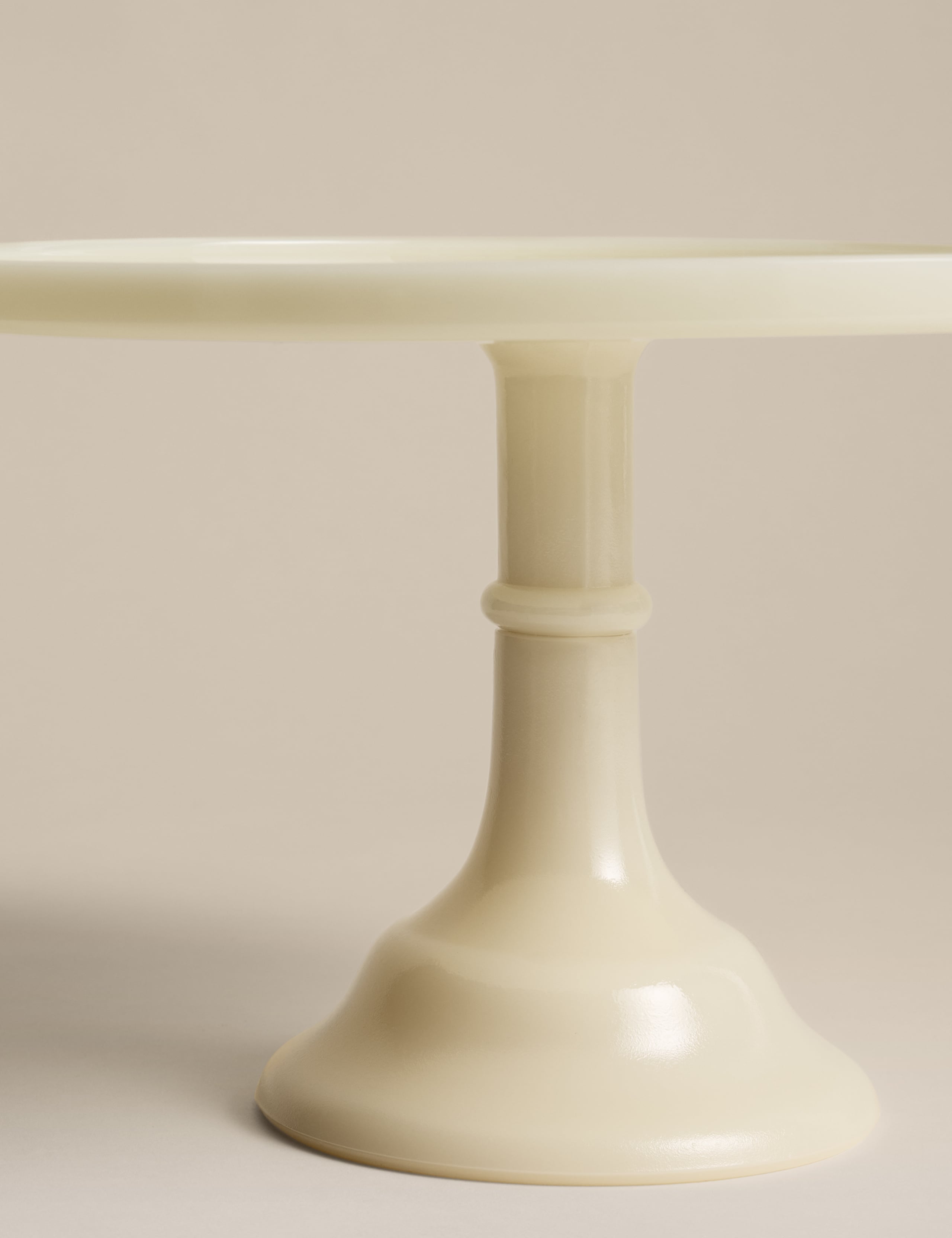 Milk Glass Cake Stand 3 of 4