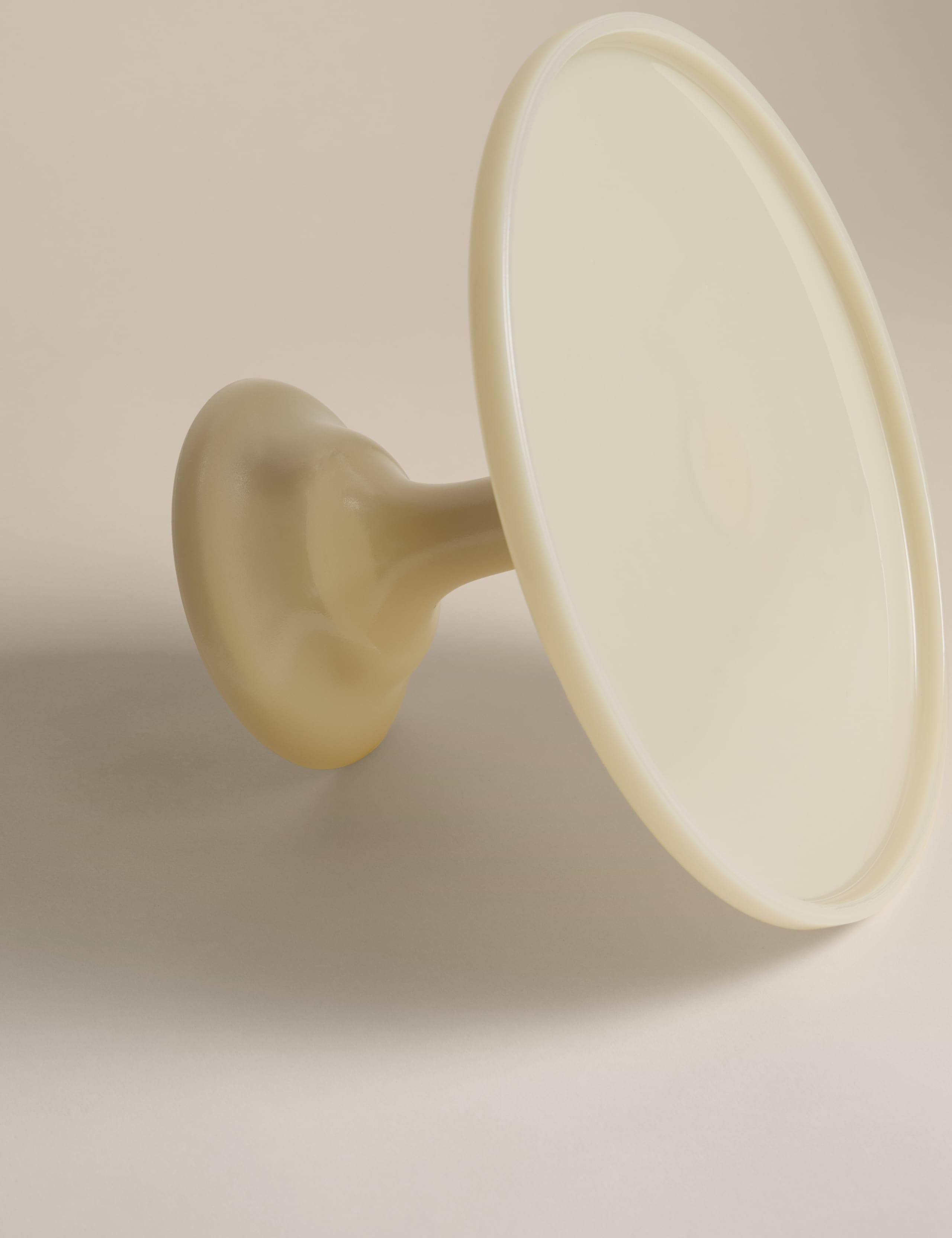 Milk Glass Cake Stand 4 of 4