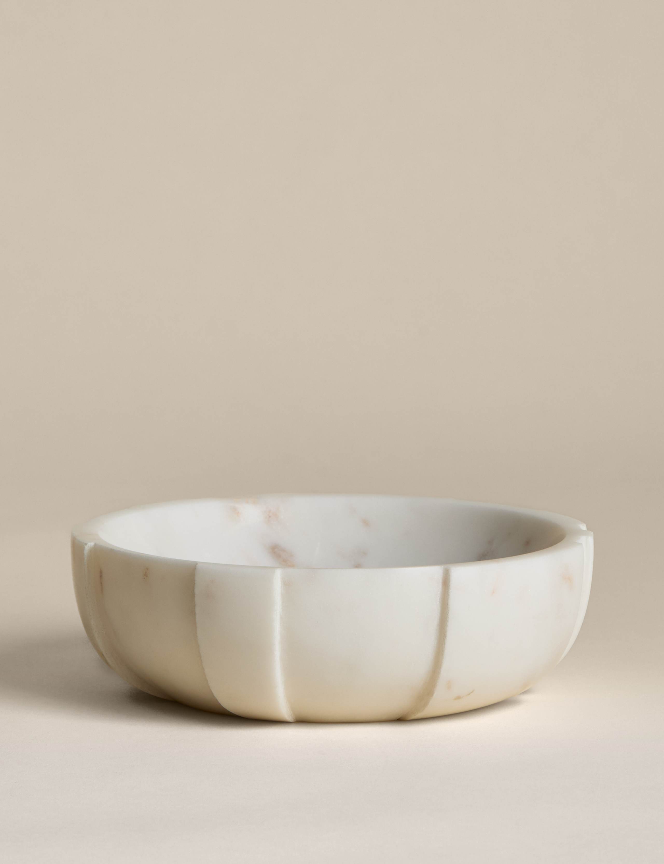 Marble Textured Serving Bowl 2 of 5