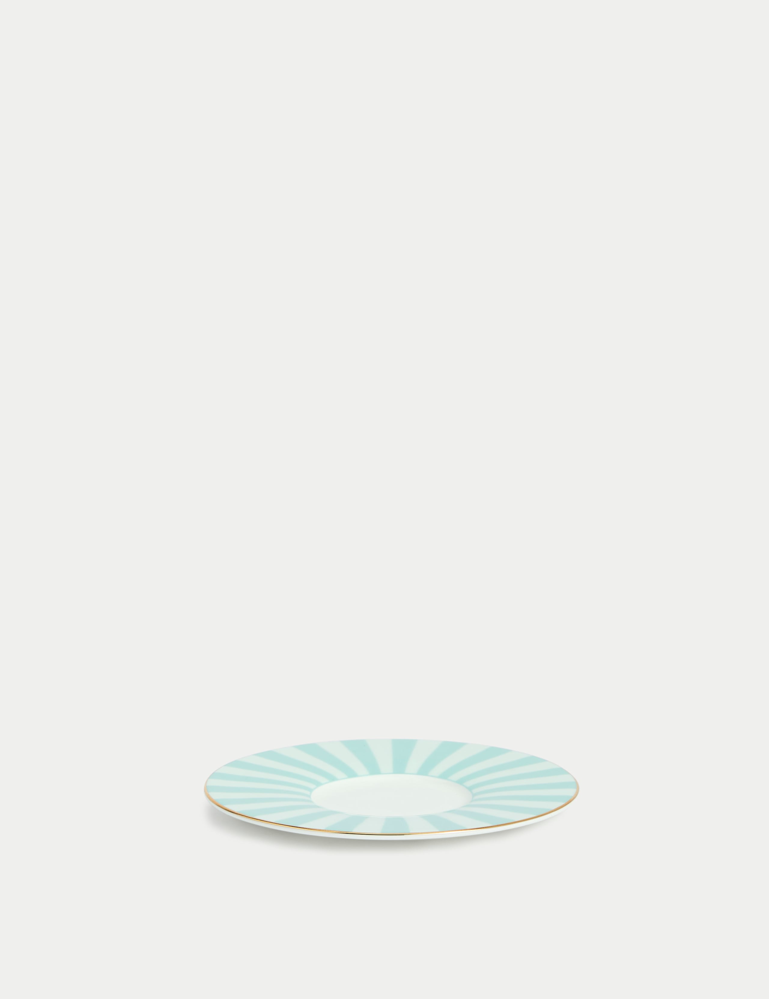 Bone China Striped Espresso Cup & Saucer 3 of 4
